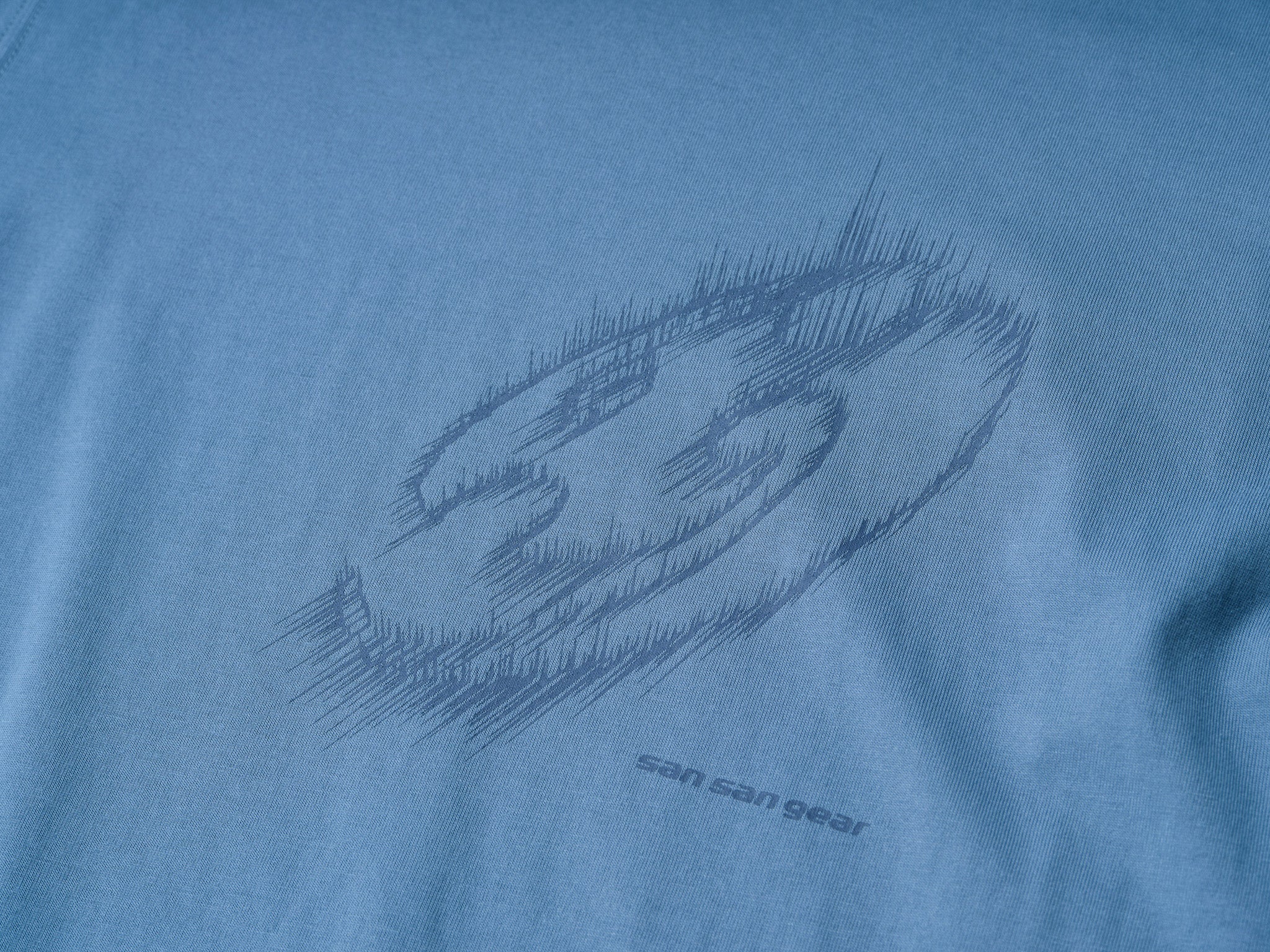 San San Gear - Sunset Long Sleeves (Steel Blue) product image 6 | TRAB K-Fashion Australia