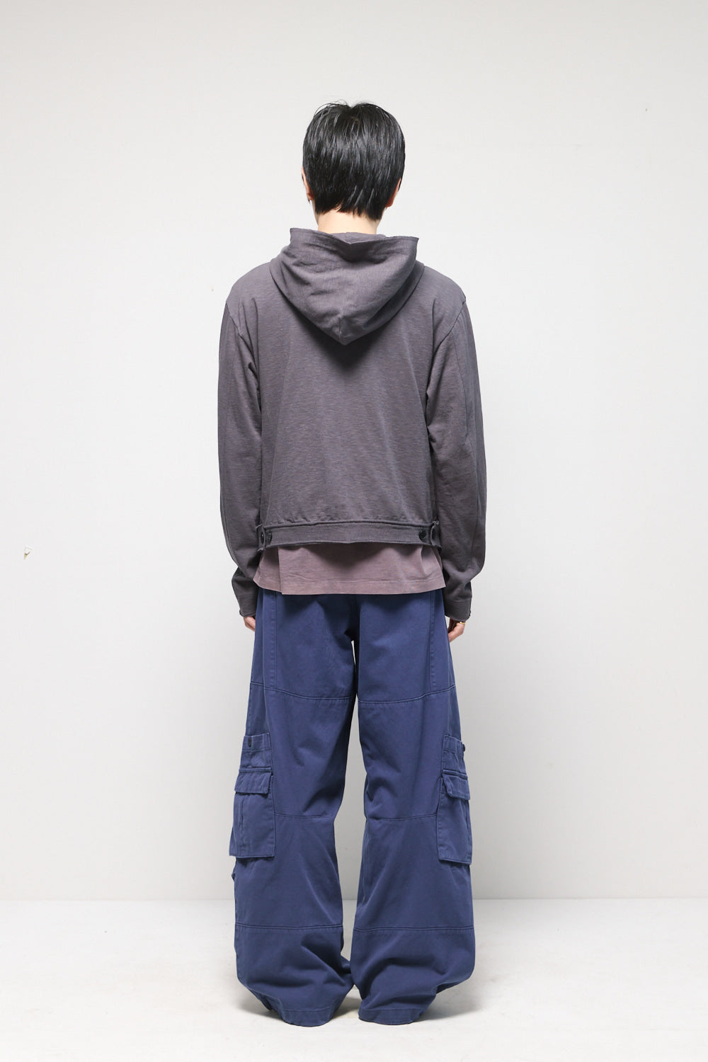 Hatchingroom - Rough Hoodie Slub (Graphite) product image 6 | TRAB K-Fashion Australia