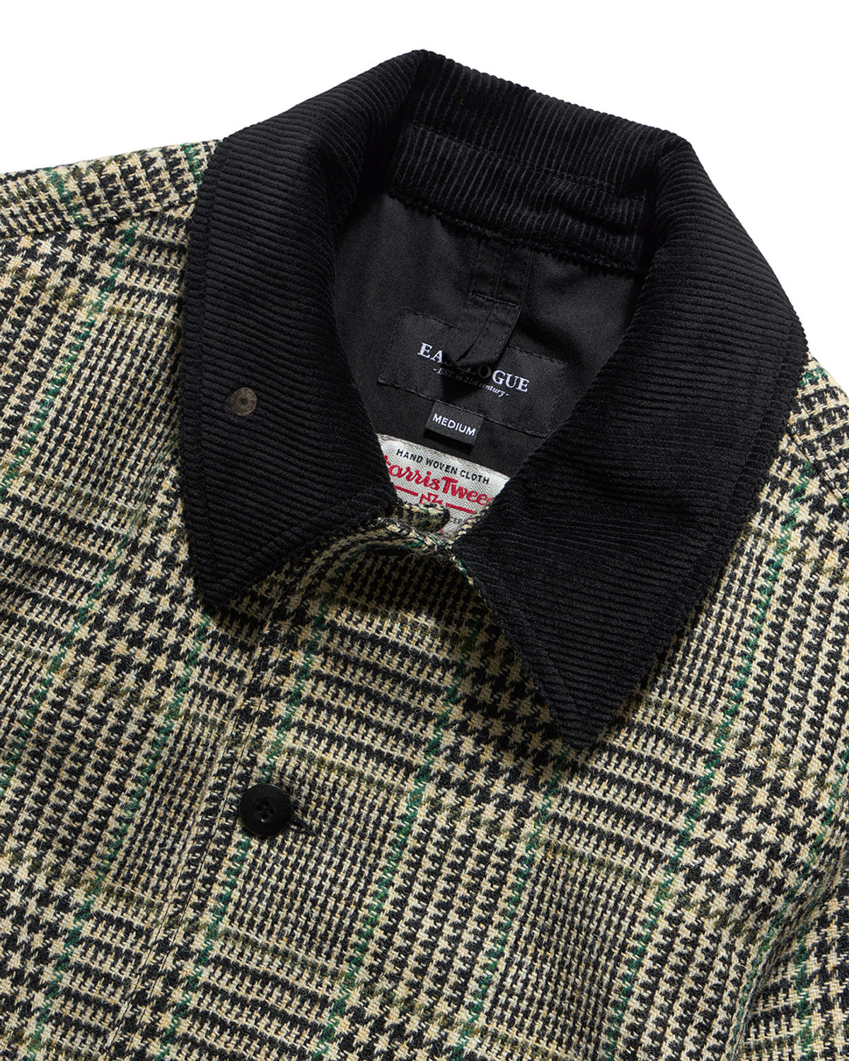 Eastlogue - Folkman Hunting Jumper (Black & Beige Wool Check) product image 8 | TRAB K-Fashion Australia