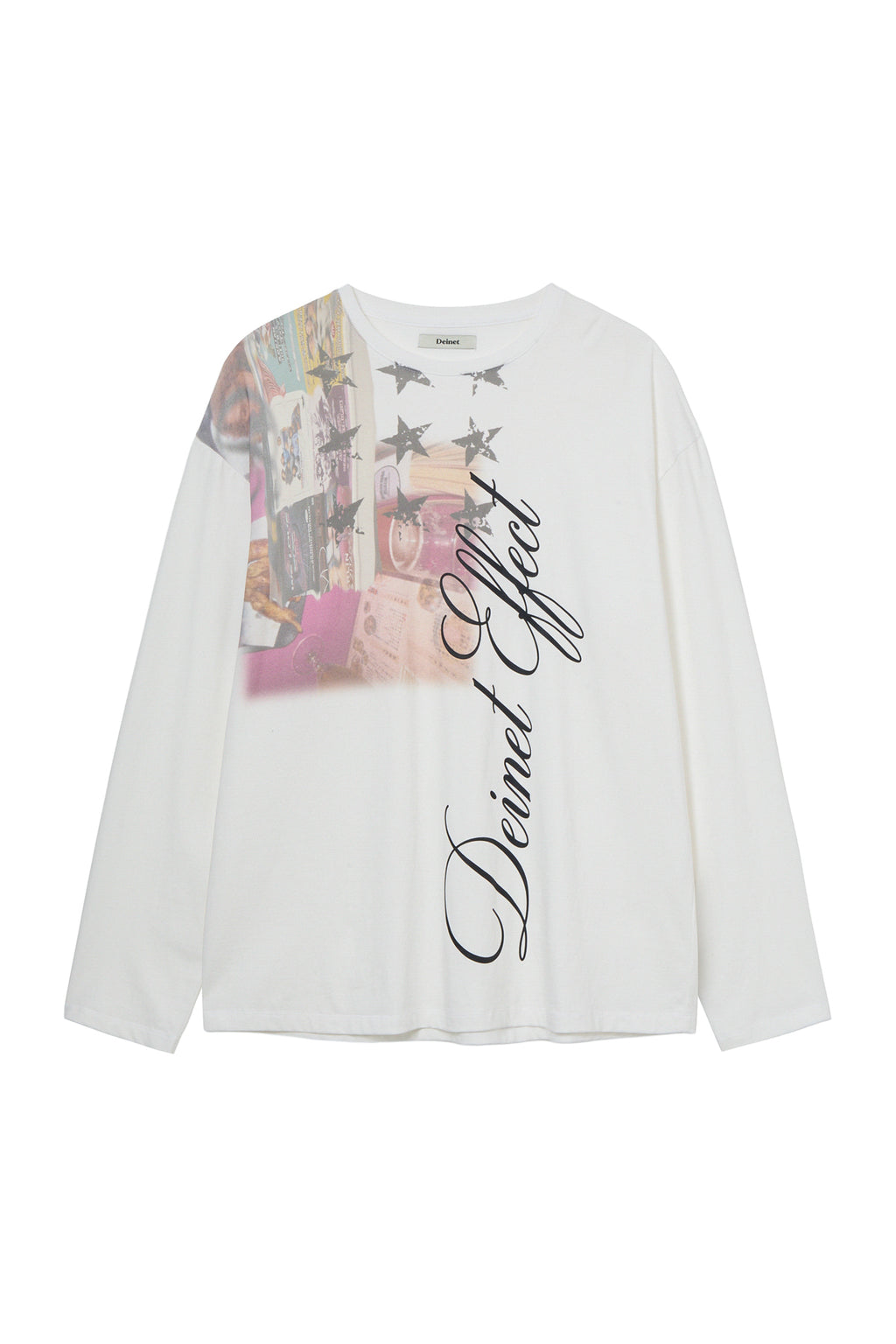 Deinet - Digital Vintage Long Sleeve (White) product image 1 | TRAB K-Fashion Australia