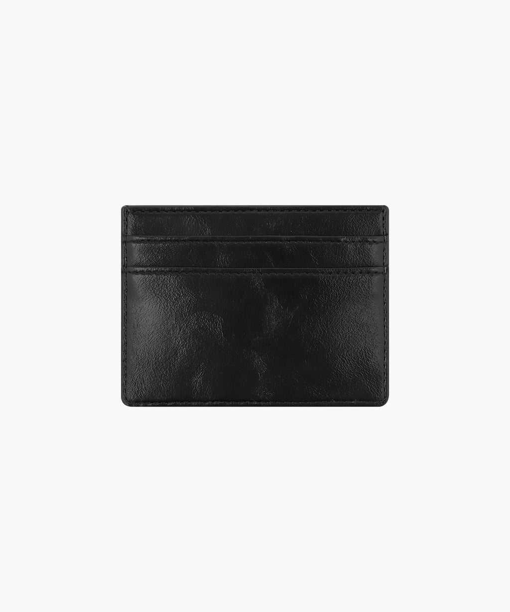 Marithe & Francois Girbaud - Classic Logo Card Wallet (Black) product image 2 | TRAB K-Fashion Australia