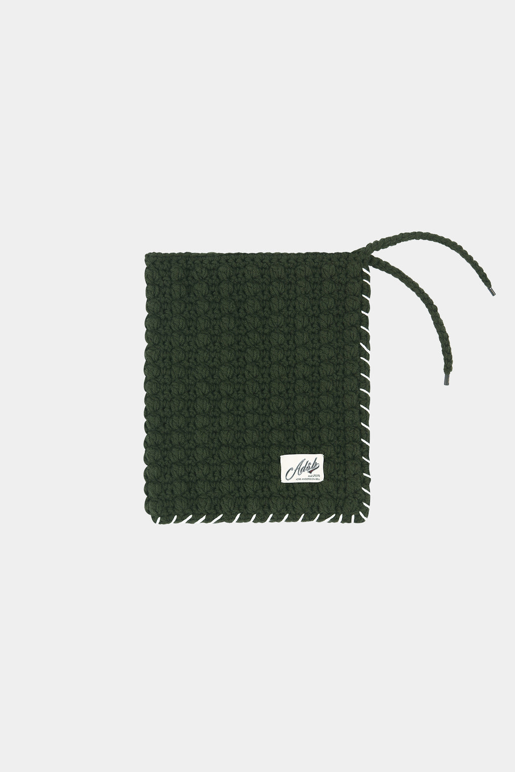 Andersson Bell - Chunky Wool-Blend Hand Knitted Scarf (Green) product image 9 | TRAB K-Fashion Australia