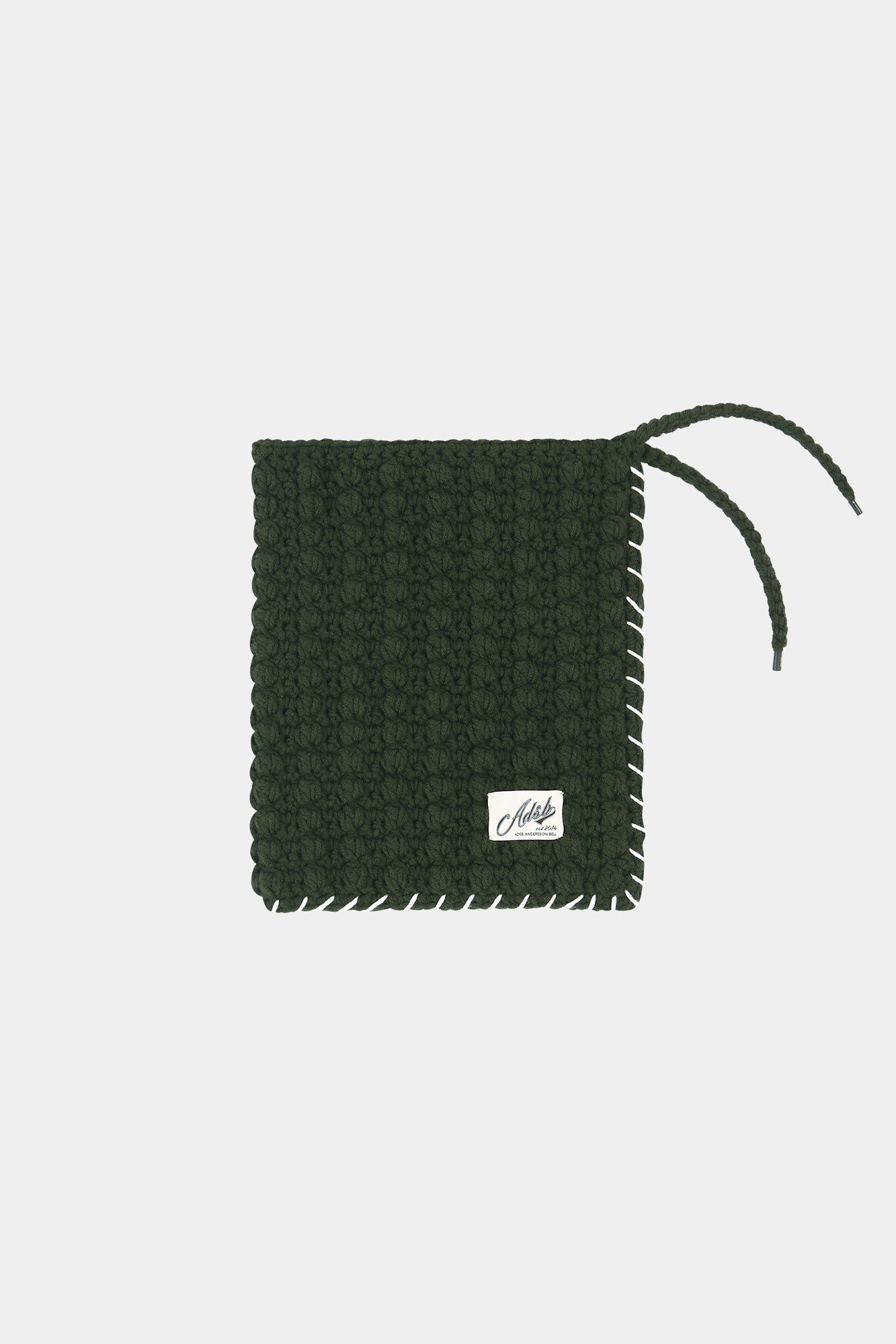 Andersson Bell - Chunky Wool-Blend Hand Knitted Scarf (Green) product image 9 | TRAB K-Fashion Australia