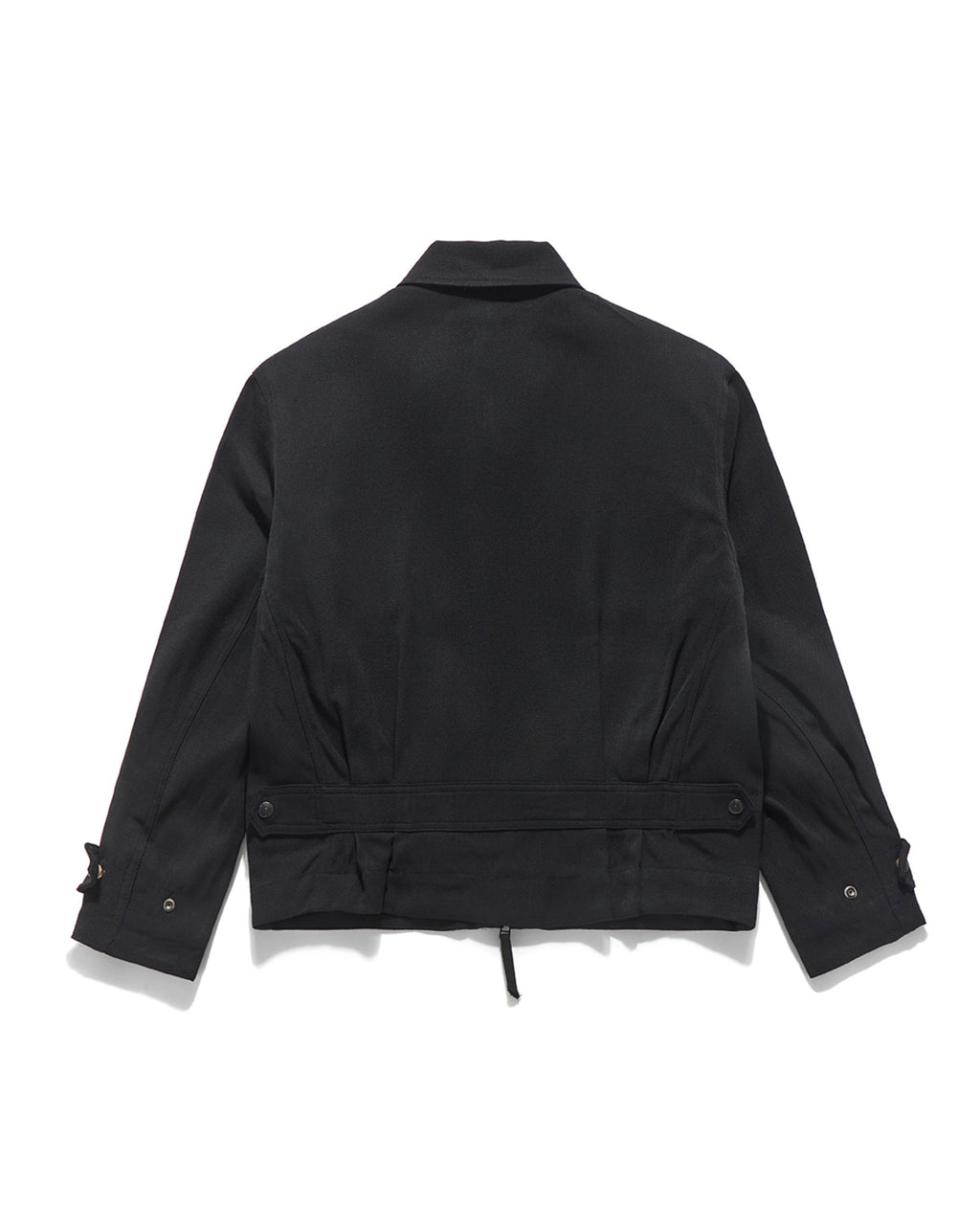 Eastlogue - Pilot Pleats Blouson Jacket (Black Twill) product image 6 | TRAB K-Fashion Australia