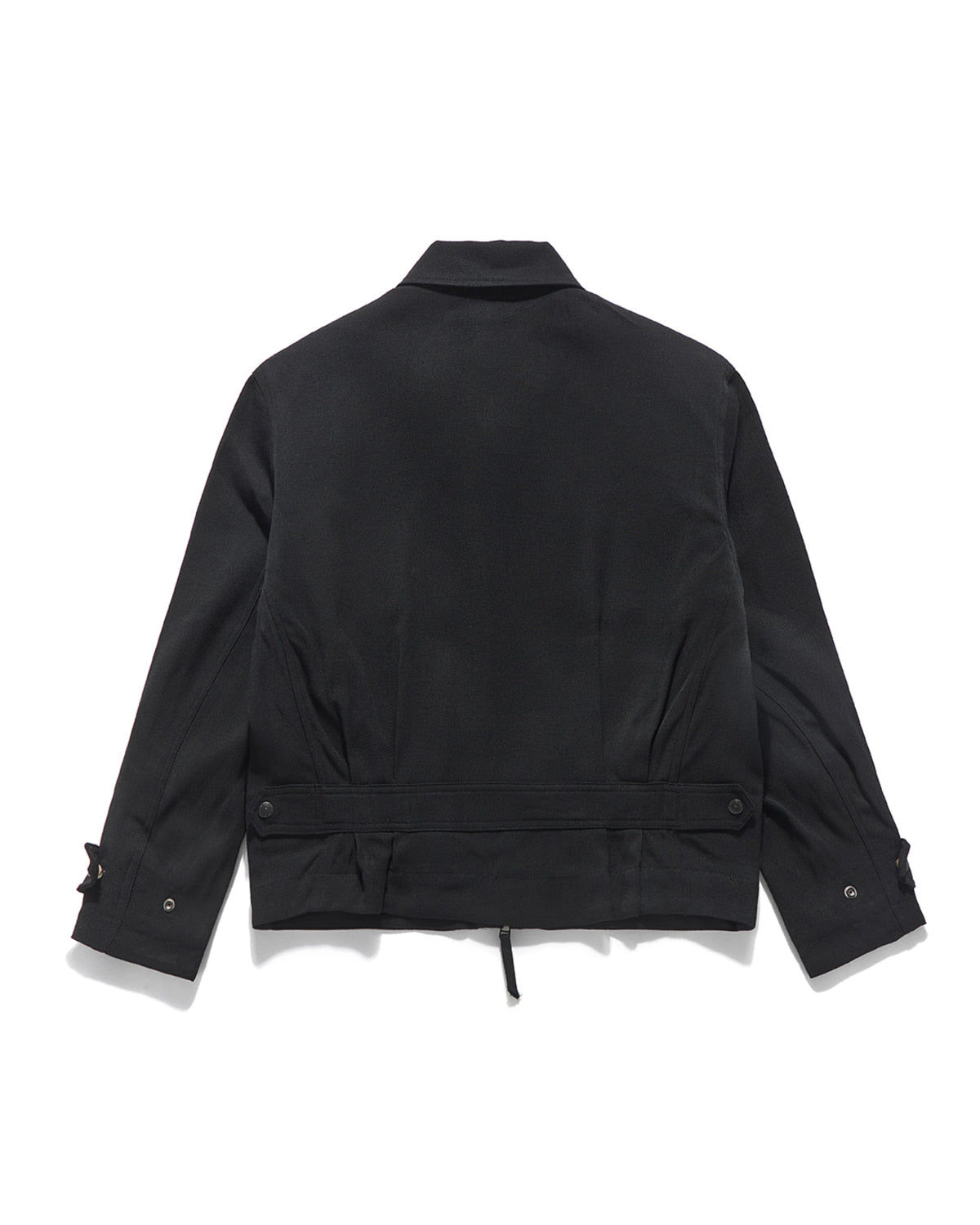 Eastlogue - Pilot Pleats Blouson Jacket (Black Twill) product image 6 | TRAB K-Fashion Australia