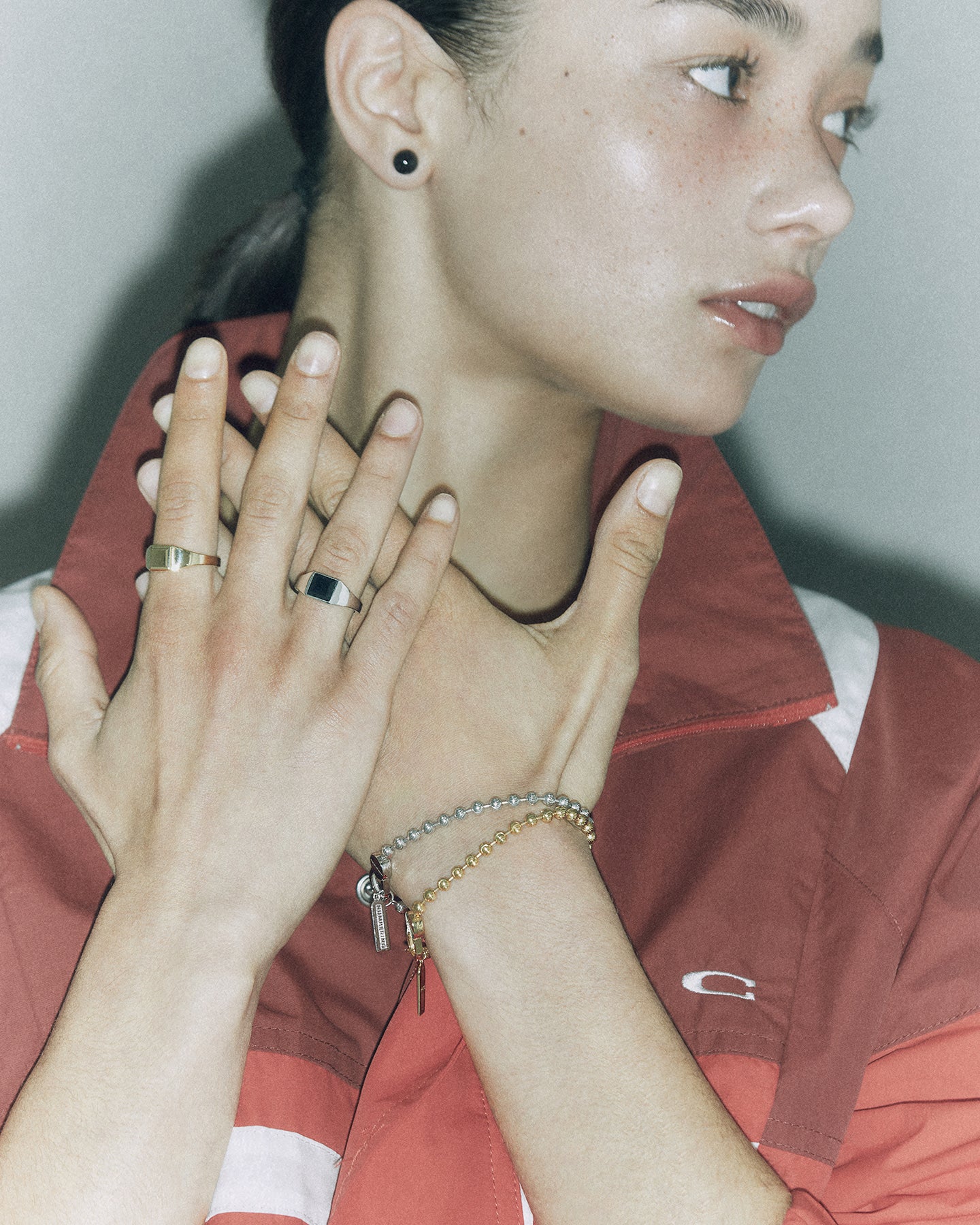 Numbering - Cutting Ball Chain Bracelet #5932 product image 1 | TRAB K-Fashion Australia