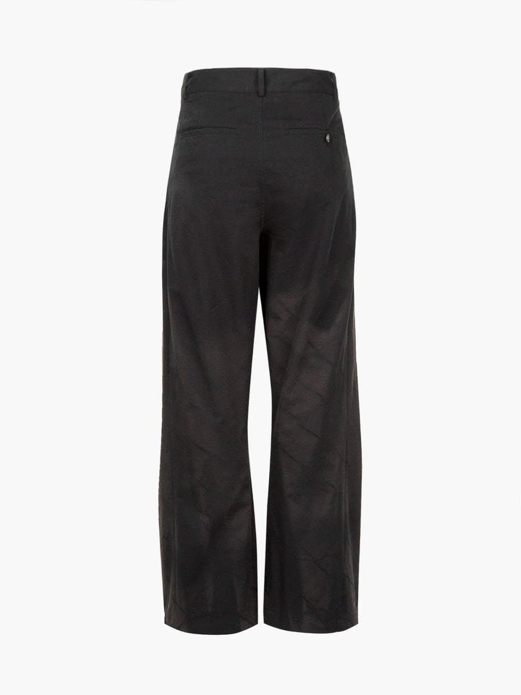 Jiyong Kim - Sun-Bleached Flap Detailed Trousers (Black) product image 11 | TRAB K-Fashion Australia
