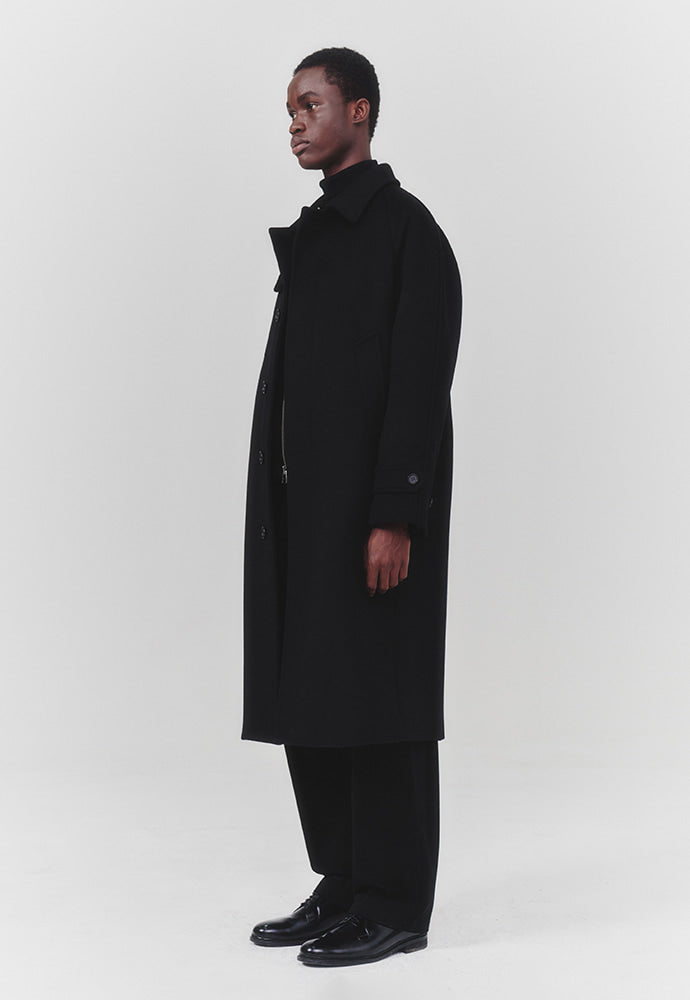 Art if acts - Cashmere Soutien Collar Coat (Black) product image 3 | TRAB K-Fashion Australia