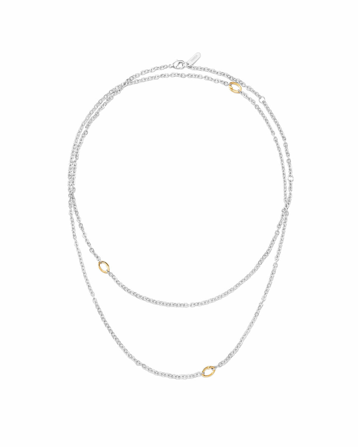 Numbering - Triple Coil Station Long Necklace #6816 product image 7 | TRAB K-Fashion Australia