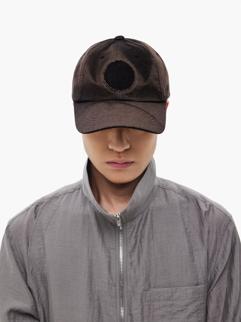 Jiyong Kim - Sun-Bleached Sun Cap (Black) product image 1 | TRAB K-Fashion Australia