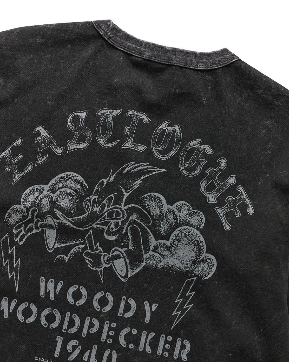 Eastlogue - Vintage Lightning Woody L.s T-shirt (Charcoal) product image 5 | TRAB K-Fashion Australia