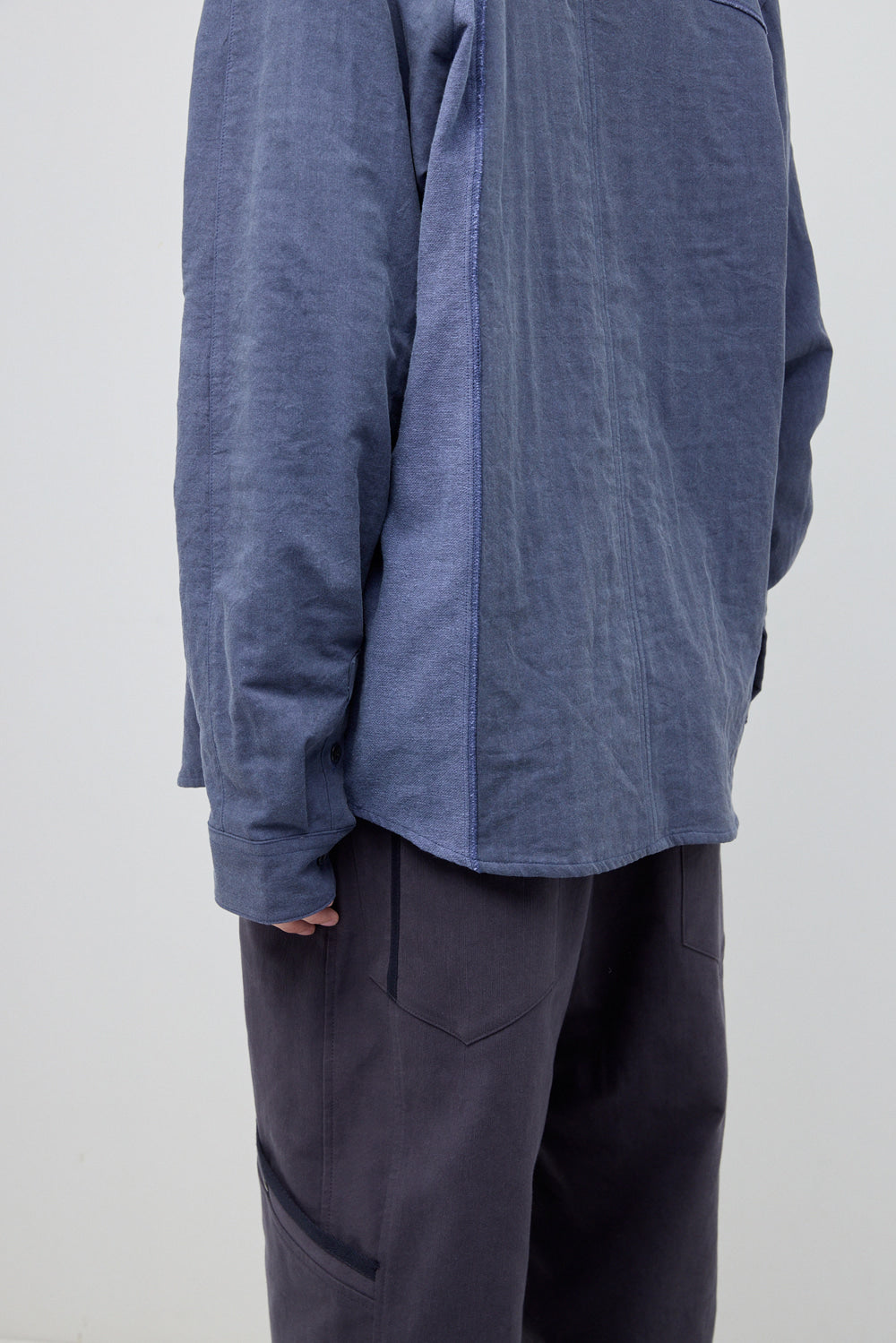 Hatchingroom - Curved Shirt (Dyed Blue) product image 10 | TRAB K-Fashion Australia