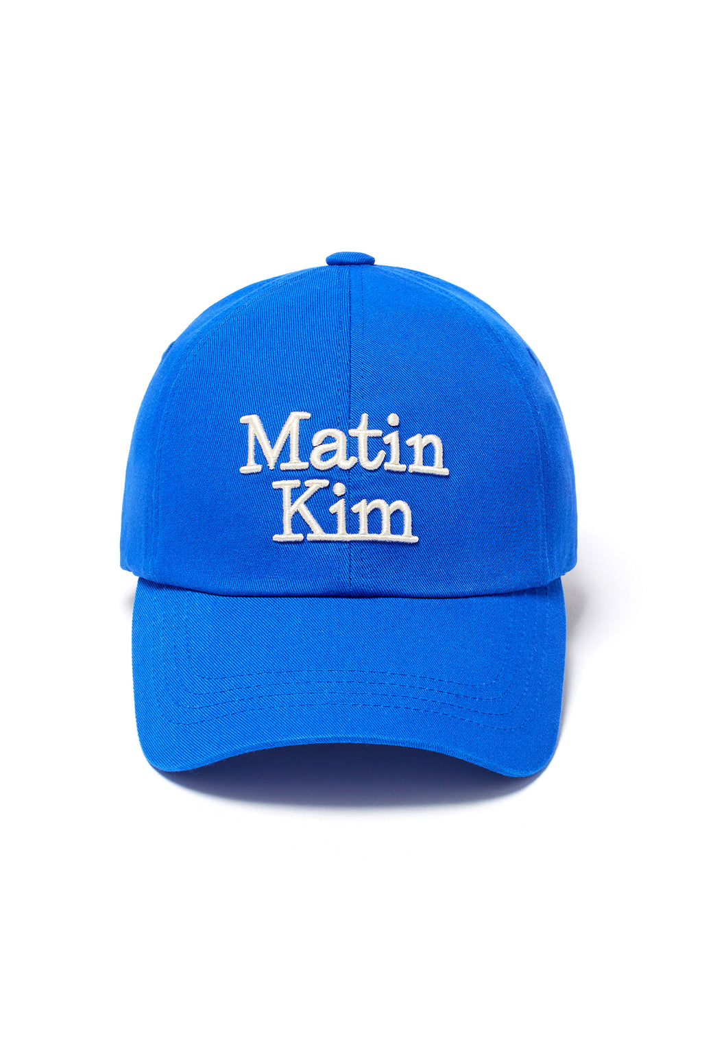 Matin Kim - Matin Volume Logo Ball Cap (Blue) product image 1 | TRAB K-Fashion Australia