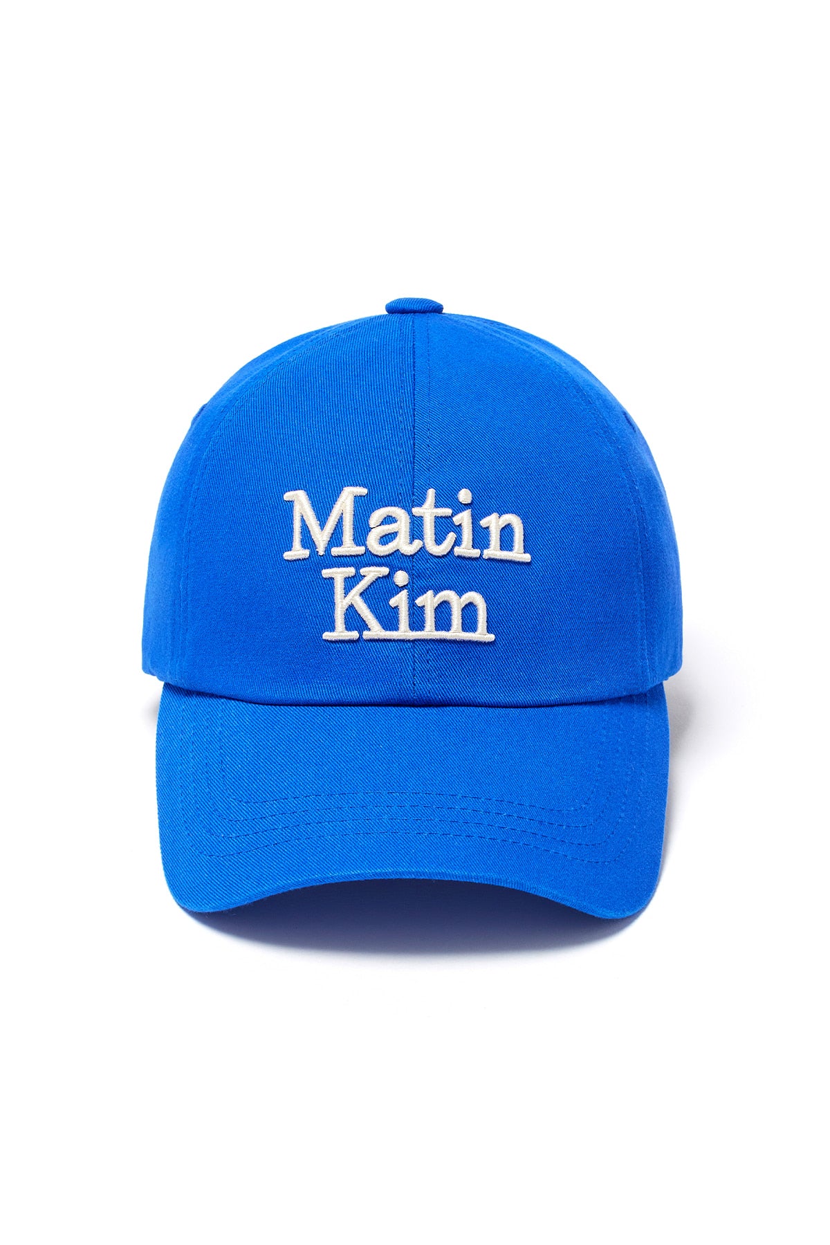 Matin Kim - Matin Volume Logo Ball Cap (Blue) product image 1 | TRAB K-Fashion Australia