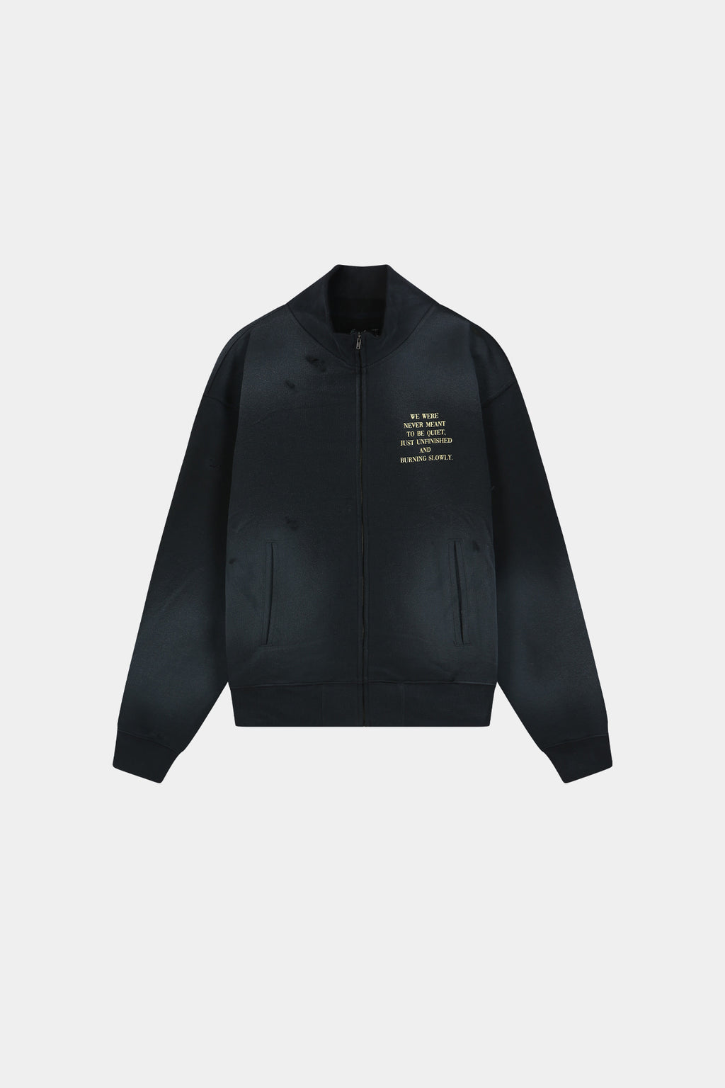 Andersson Bell - Frame 001 High-Neck Zip Up (charcoal) (Charcoal) product image 10 | TRAB K-Fashion Australia