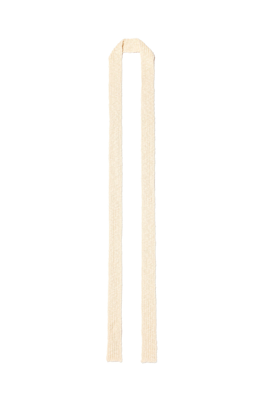 Matin Kim - String Layered Two Way Muffler (Beige) product image 2 | TRAB K-Fashion Australia