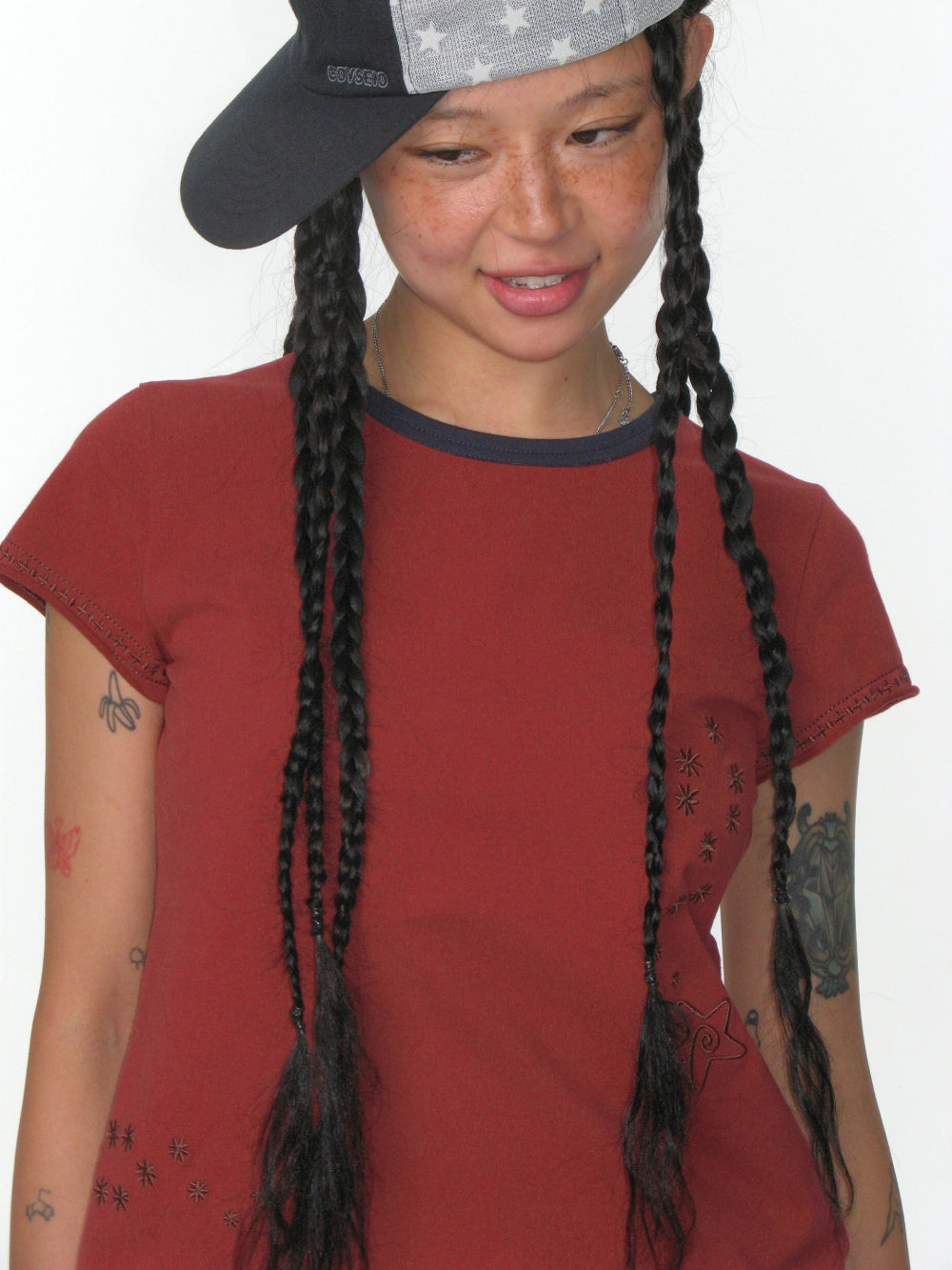 Coyseio - Solar T-Shirt (Red) product image 7 | TRAB K-Fashion Australia