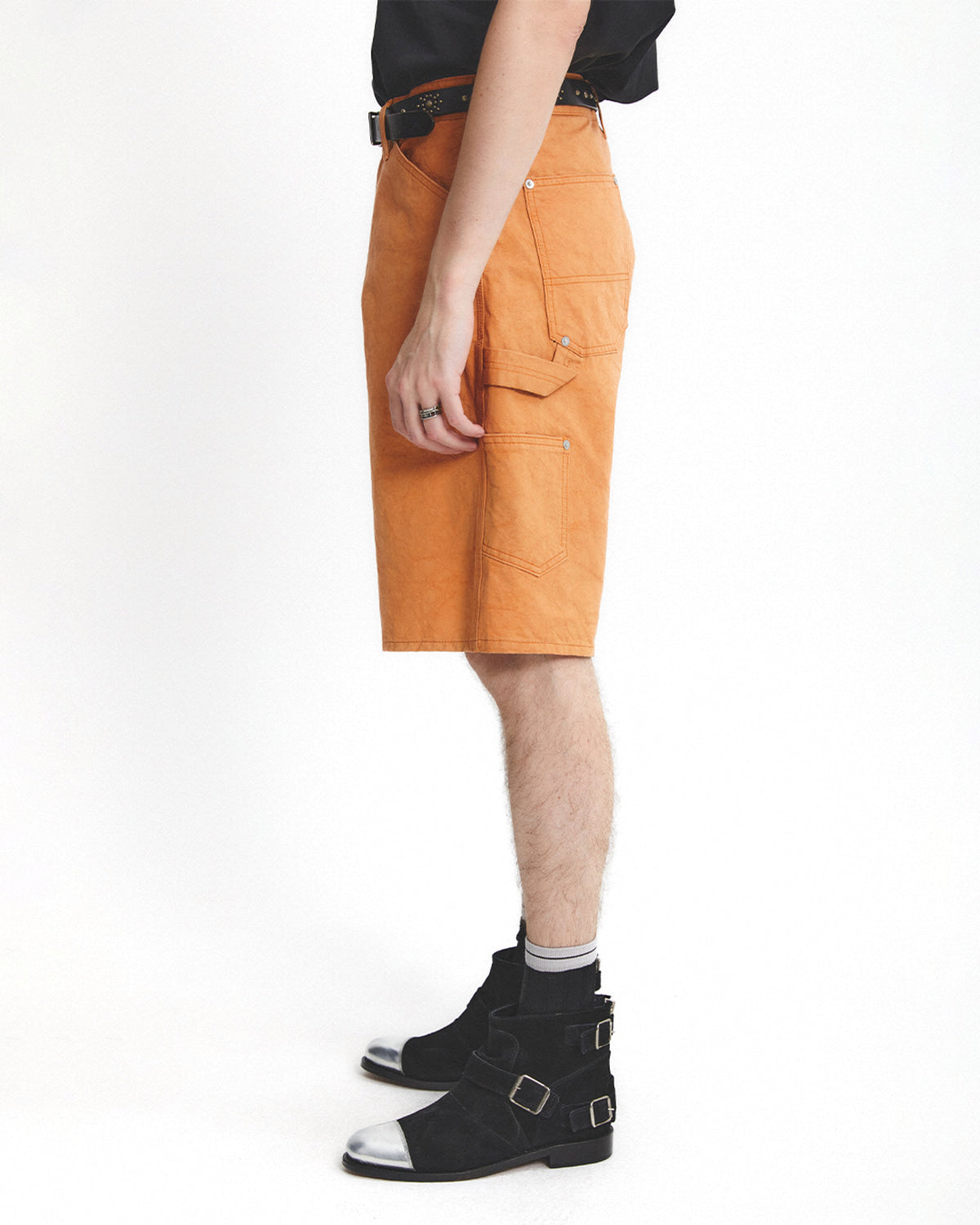 Eastlogue - Carpenter Shorts (Orange) product image 3 | TRAB K-Fashion Australia