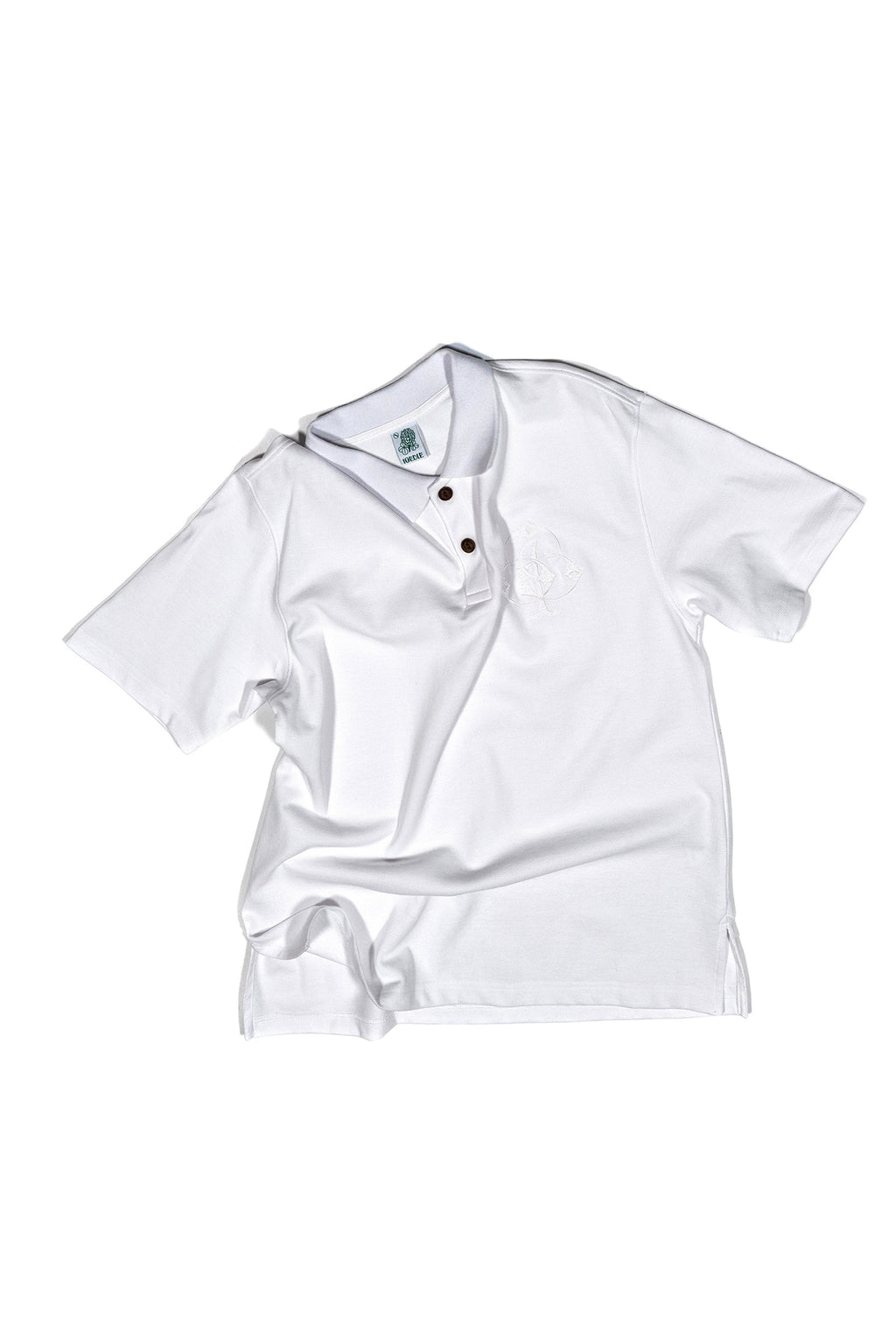 Ioedle - Clover Embroidered Pique White (OC) product image 1 | TRAB K-Fashion Australia