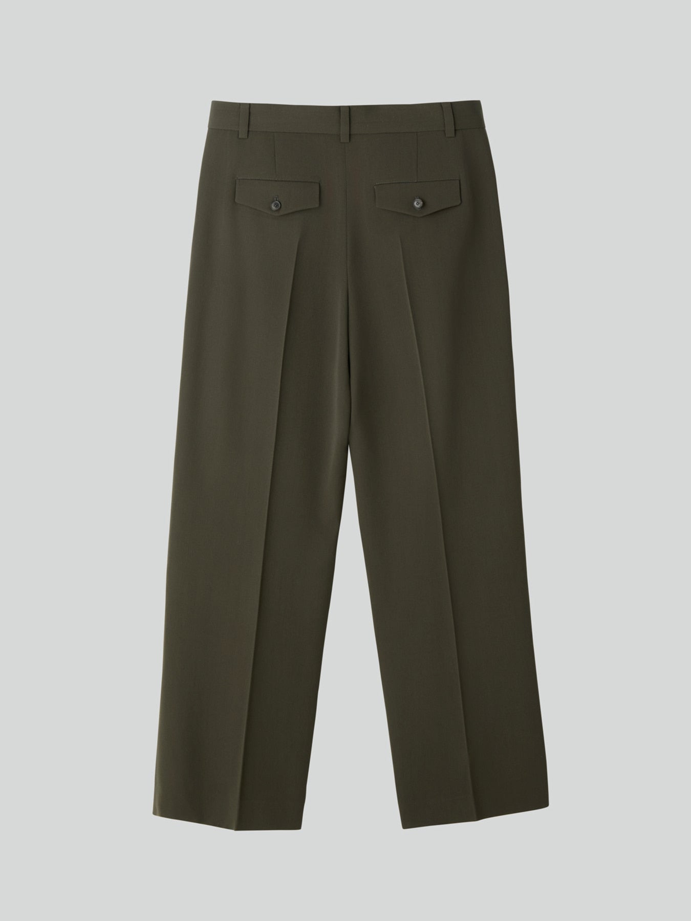 Recto - Styrene Tuck Suit Pants (Charcoal Grey) product image 9 | TRAB K-Fashion Australia