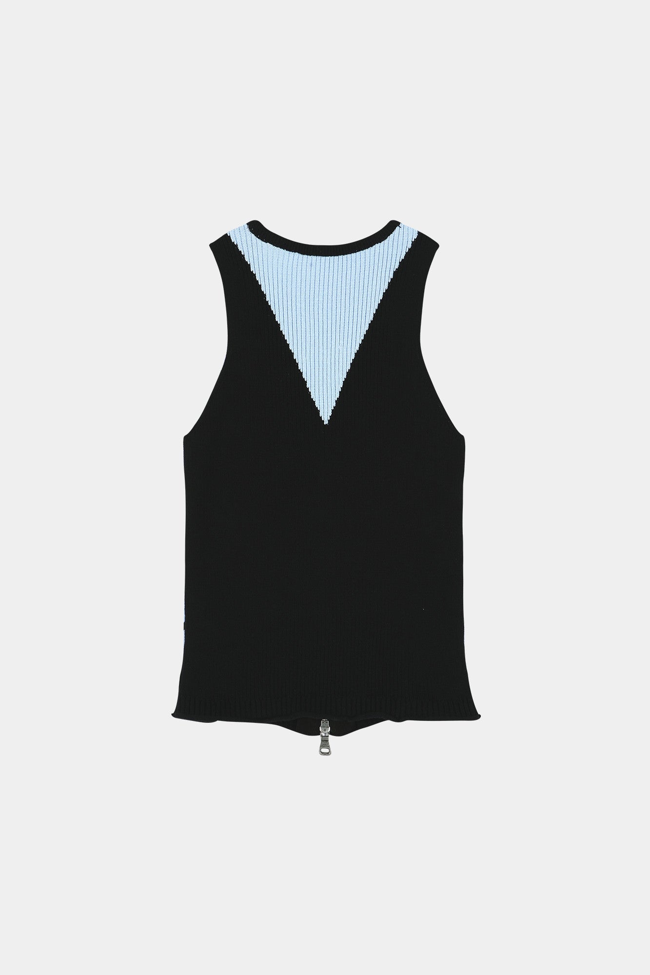 Andersson Bell - Stripe Open Knit Vest (Blue/Black) product image 11 | TRAB K-Fashion Australia
