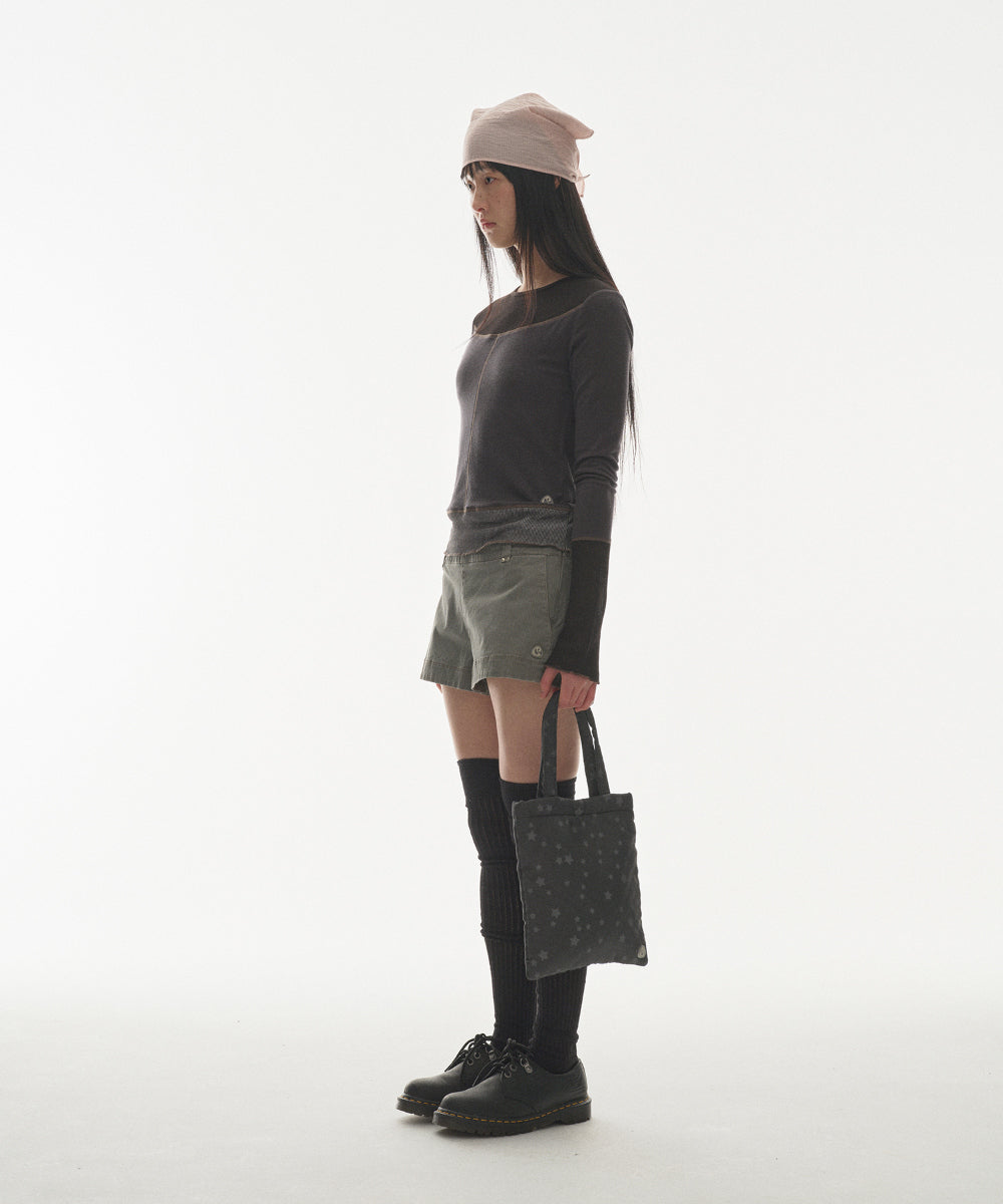 Coyseio - Net Stitch Longsleeves (Black) product image 6 | TRAB K-Fashion Australia