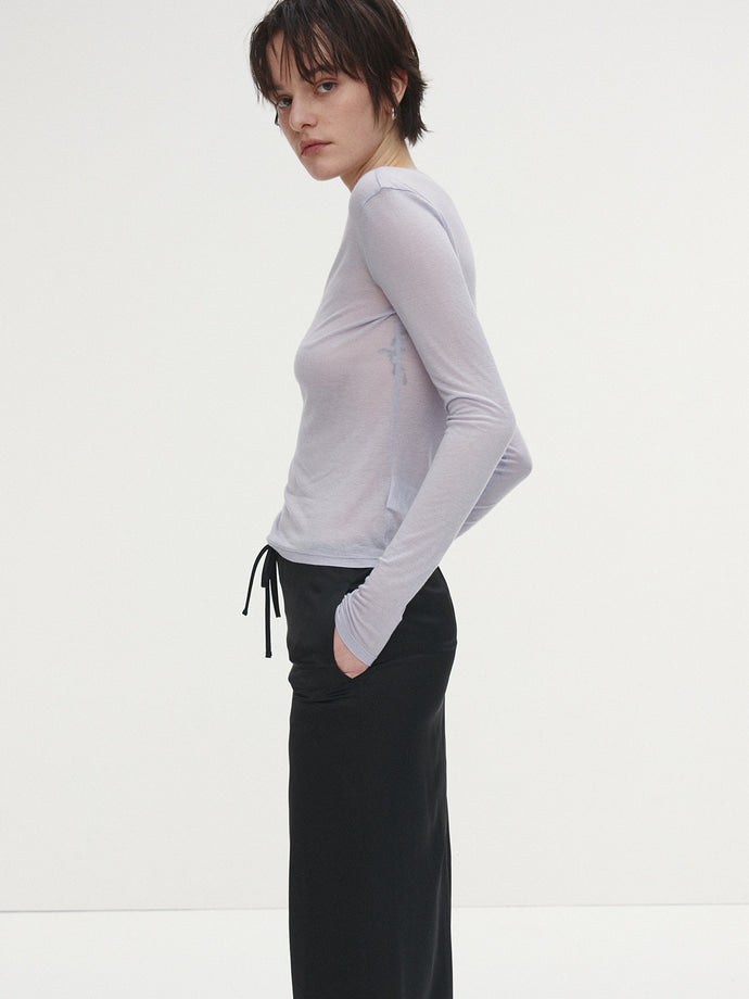 Tonywack - Wool Tencel Long Sleeve (Lavender) product image 5 | TRAB K-Fashion Australia