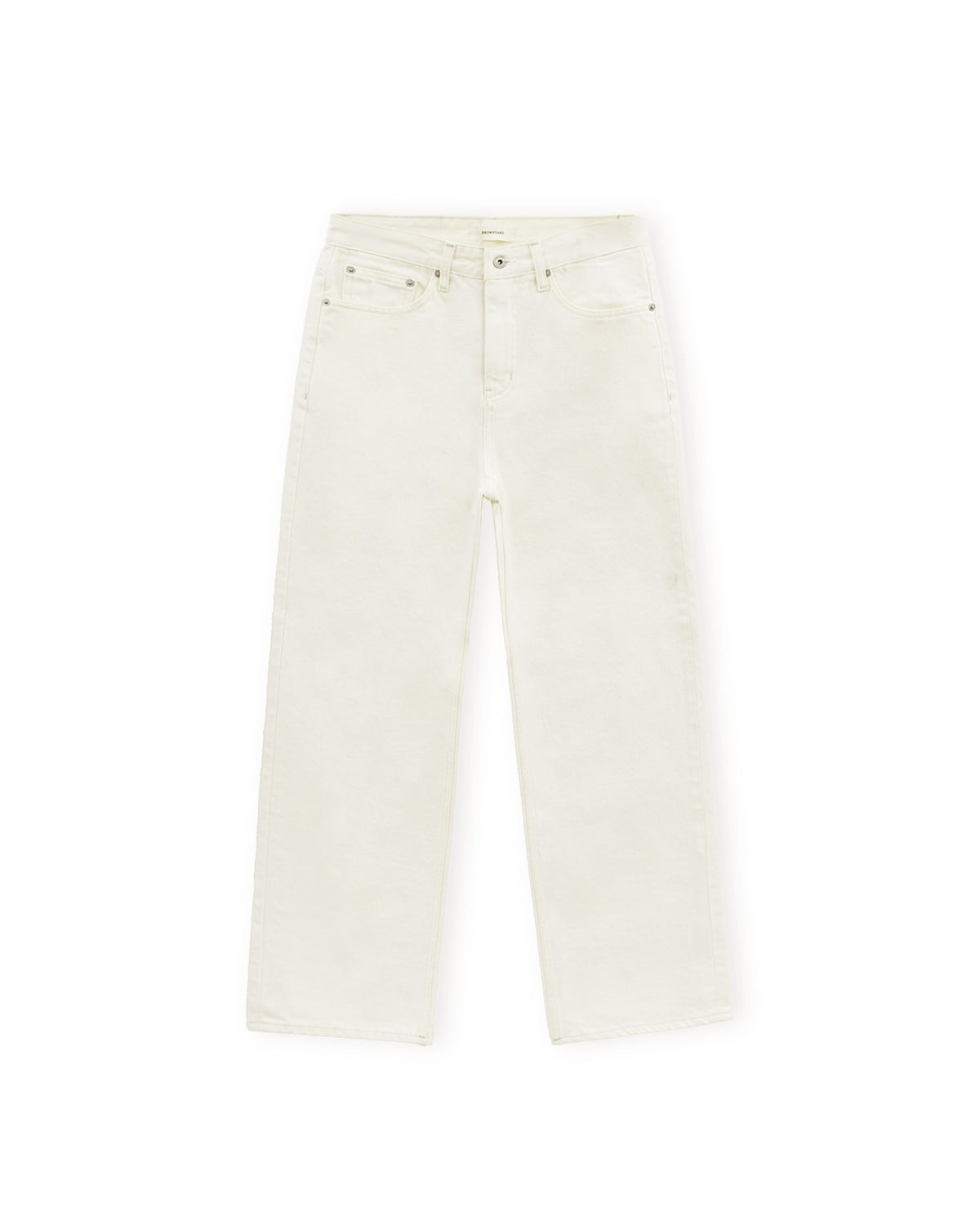 Brownyard - 5p Straight Denim (Ecru) product image 5 | TRAB K-Fashion Australia