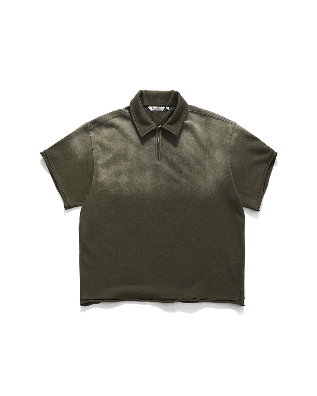 Eastlogue - Cut Out Collar Sweat (Olive) product image 5 | TRAB K-Fashion Australia
