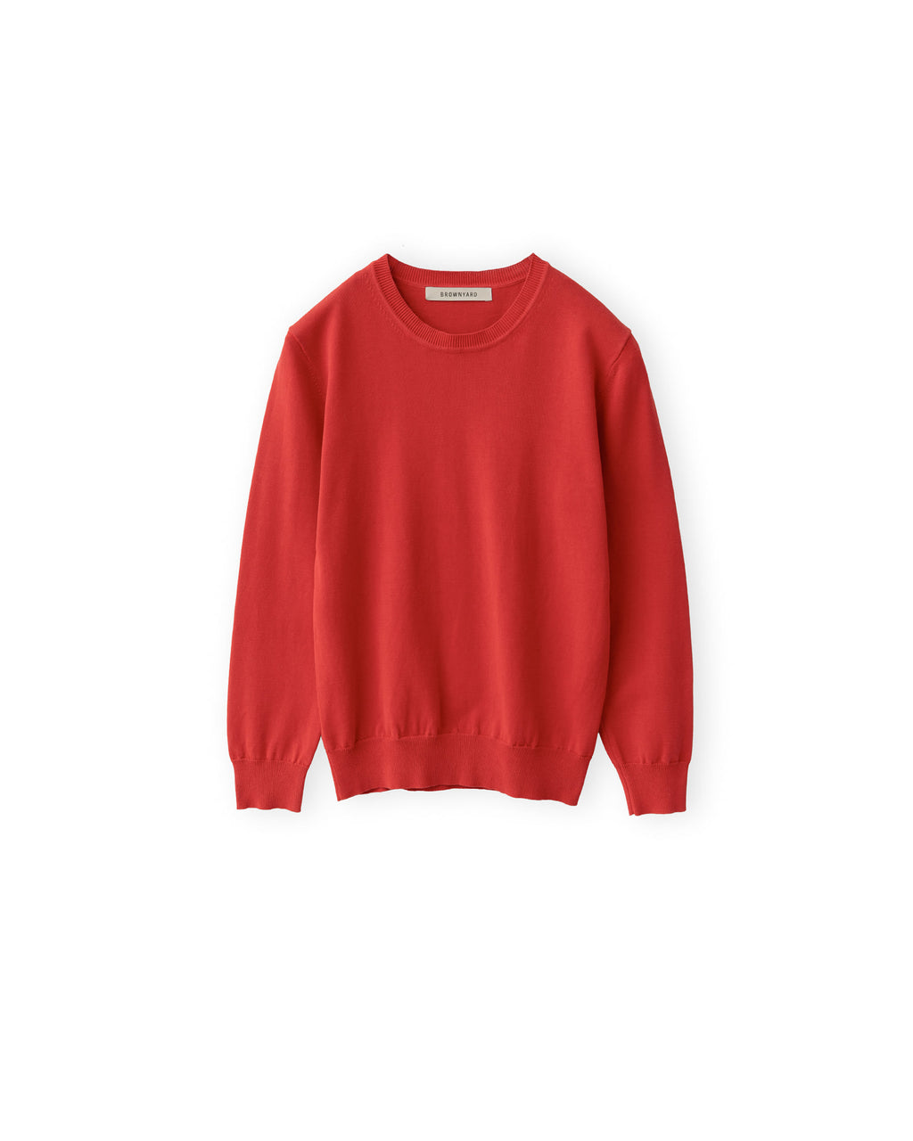 Brownyard - Washed Cotton Knit (Red) product image 1 | TRAB K-Fashion Australia