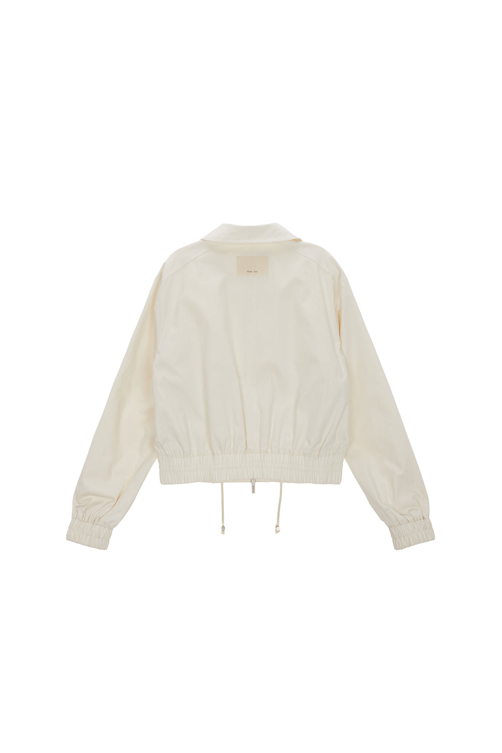Matin Kim - Curvy String Crop Blouson (Ivory) product image 2 | TRAB K-Fashion Australia