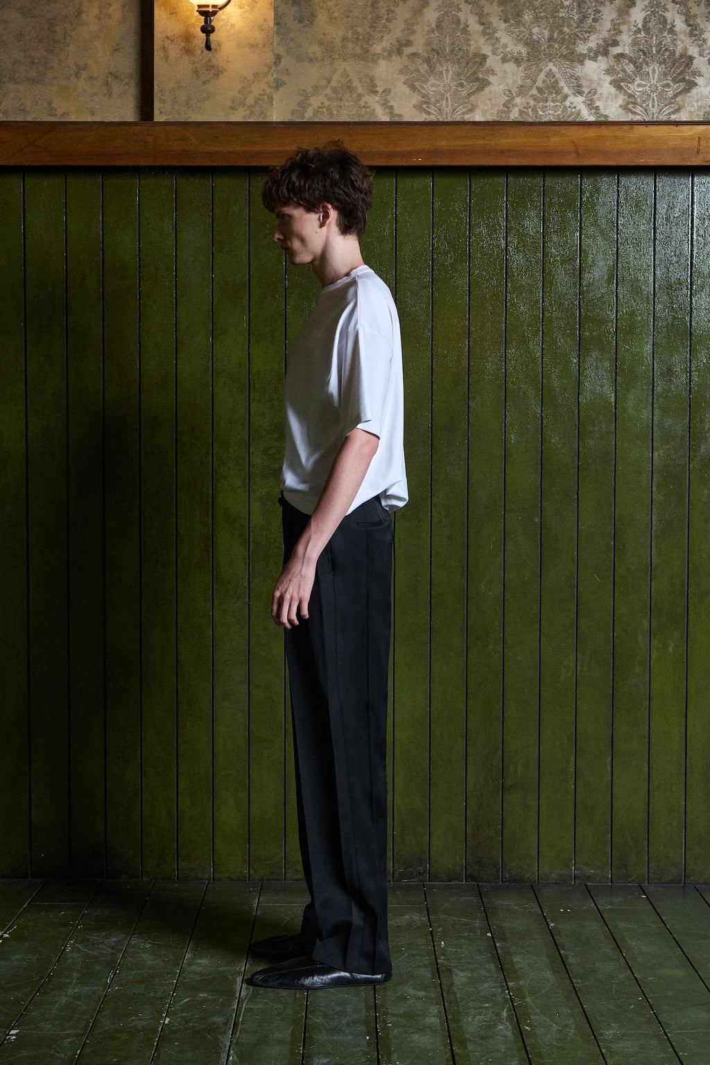 STU - Crease Belt Slacks (Black) product image 8 | TRAB K-Fashion Australia