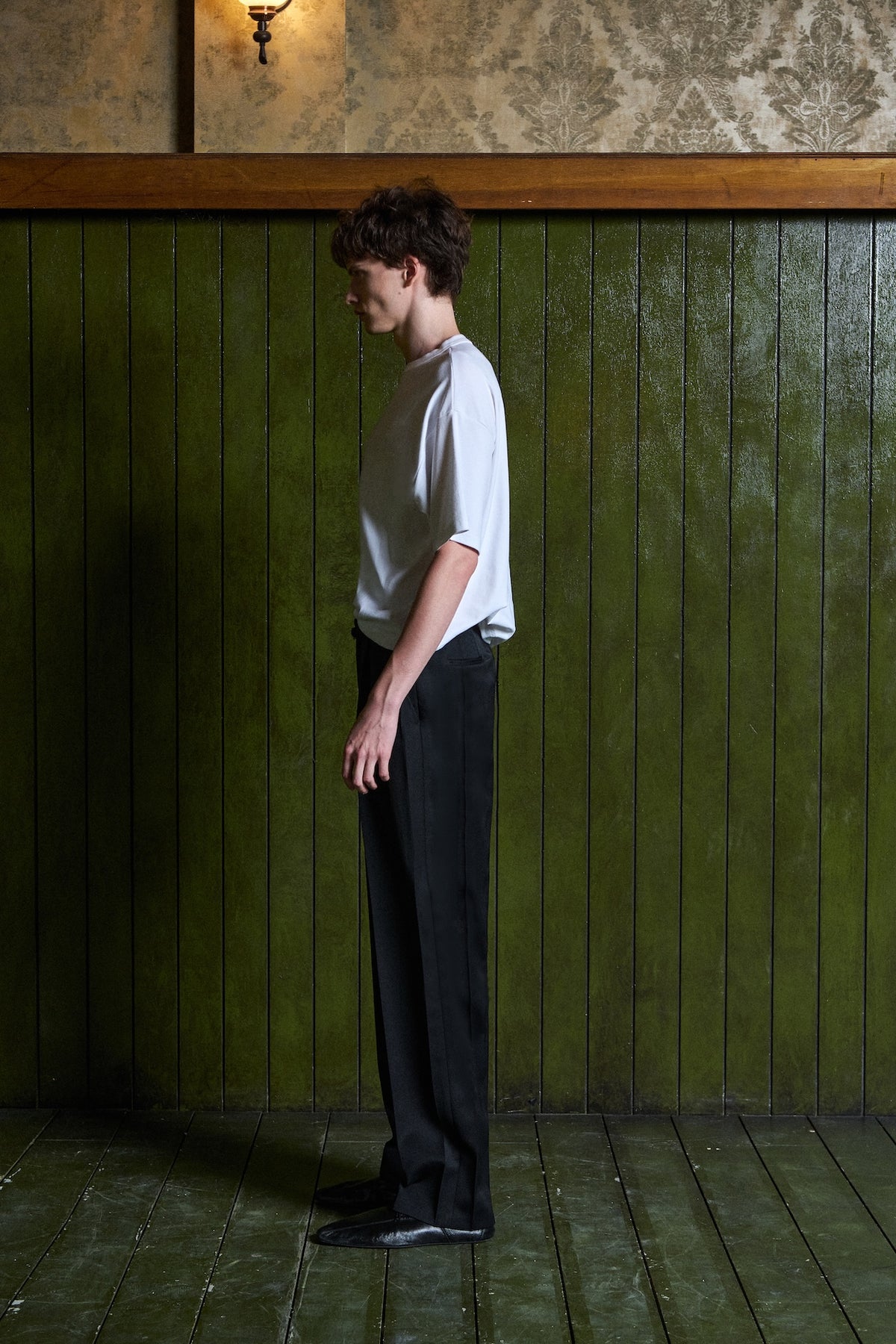 STU - Crease Belt Slacks (Black) product image 8 | TRAB K-Fashion Australia