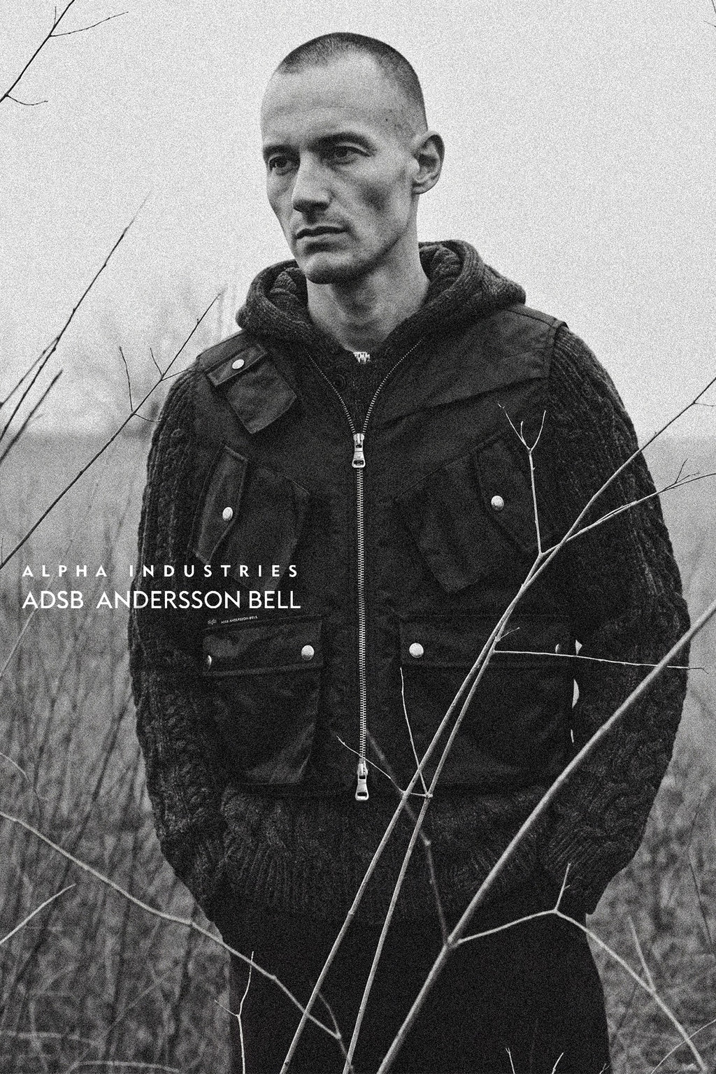 Andersson Bell - Andersson Bell X Alpha Industries Flight Vest (Black) product image 15 | TRAB K-Fashion Australia