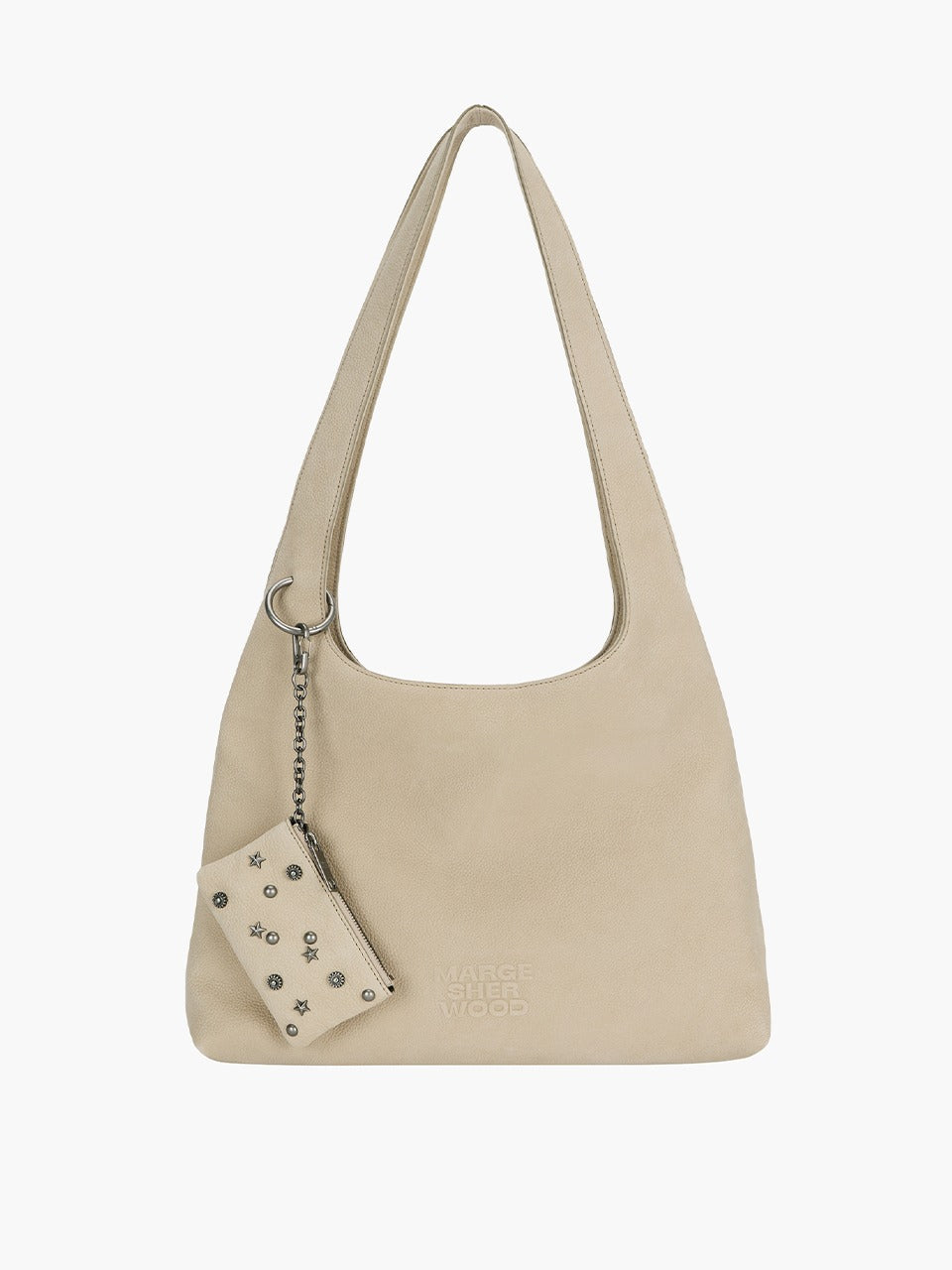 Marge Sherwood - Halter Hobo Large (Nude Nubuck) product image 1 | TRAB K-Fashion Australia