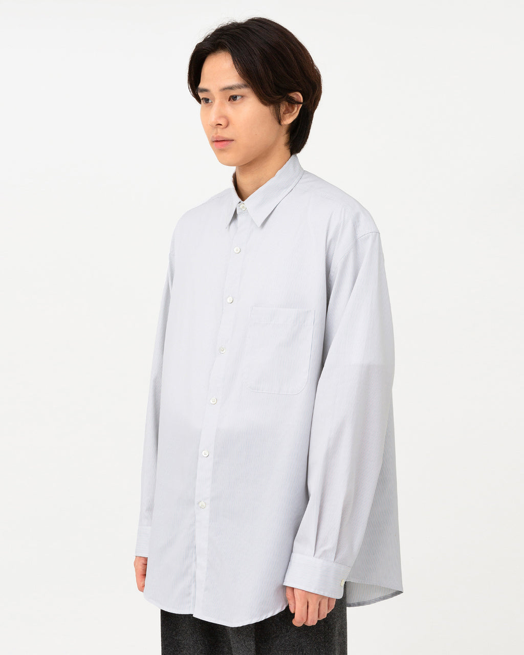 Brownyard - Steady Shirt (Pink Stripe) product image 3 | TRAB K-Fashion Australia