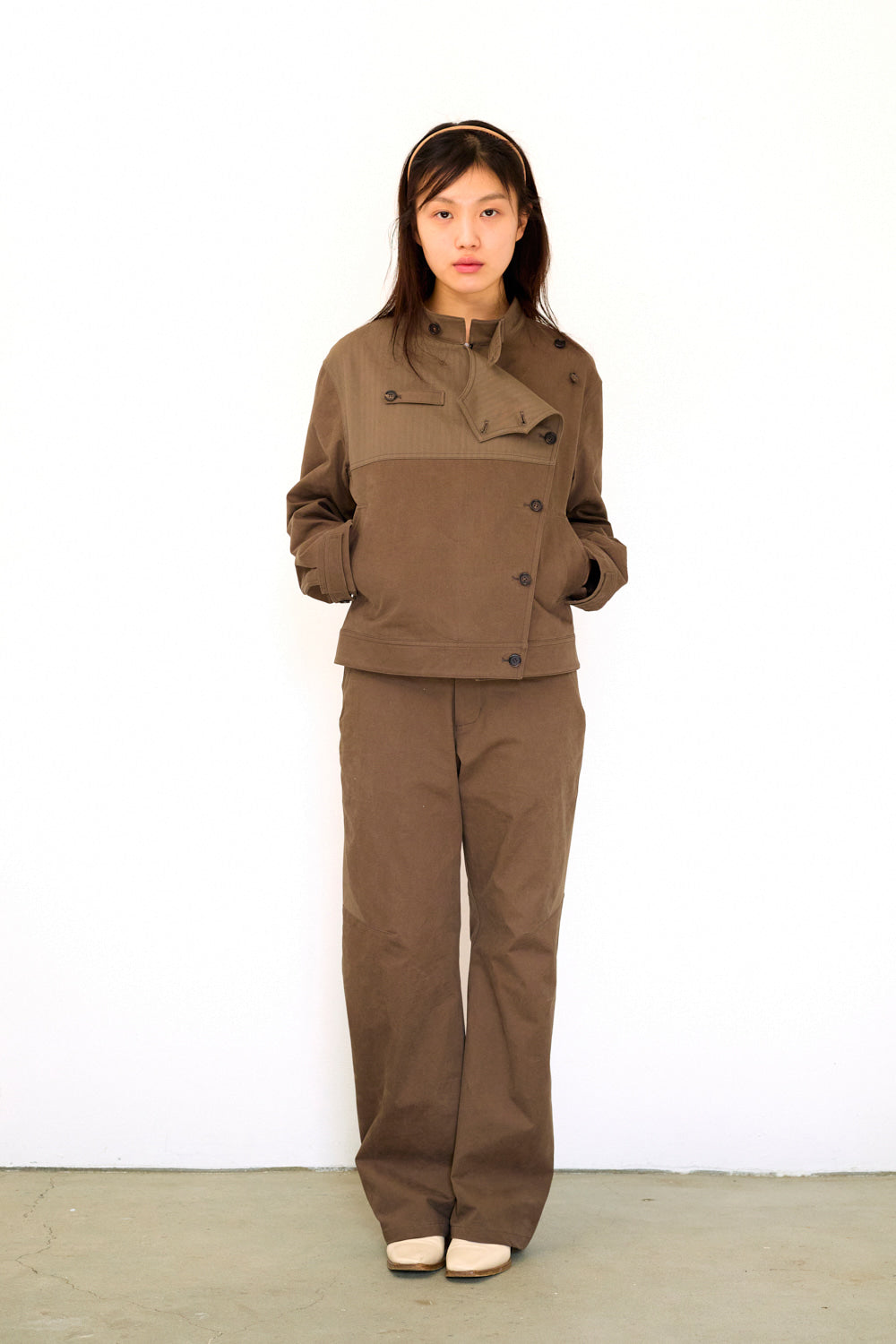 Hatchingroom - Fencing Jacket (Mud Brown) product image 10 | TRAB K-Fashion Australia