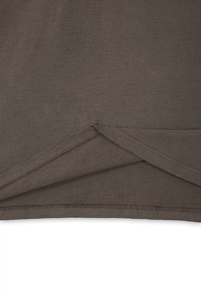Art if acts - Garment Dyed Henley Long Sleeve (Charcoal) product image 10 | TRAB K-Fashion Australia