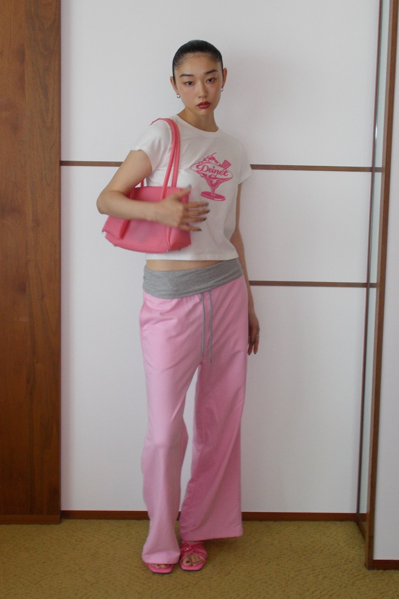 Deinet - Pop Color T-Shirt (White) product image 7 | TRAB K-Fashion Australia