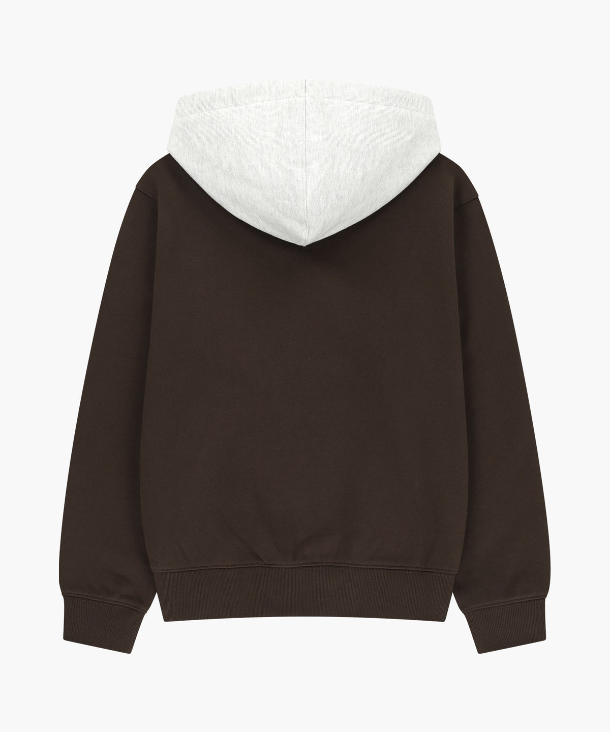 Marithe & Francois Girbaud - Small Classic Logo Embroidery Hoodie (Brown) product image 6 | TRAB K-Fashion Australia