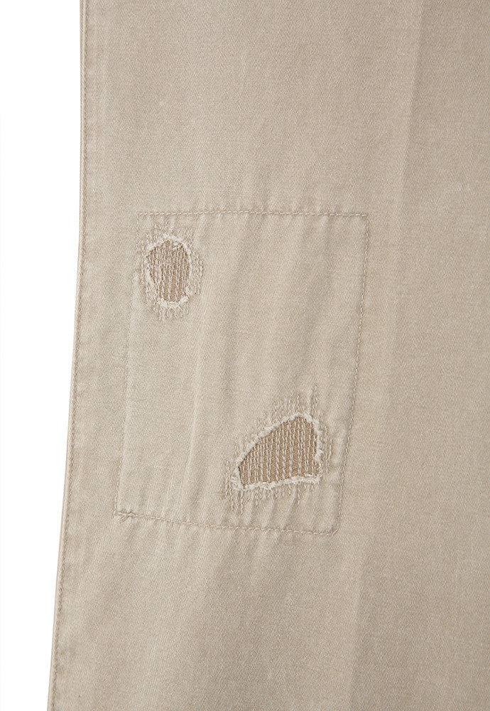 Art if acts - Sashiko Chino Pants (Beige) product image 13 | TRAB K-Fashion Australia
