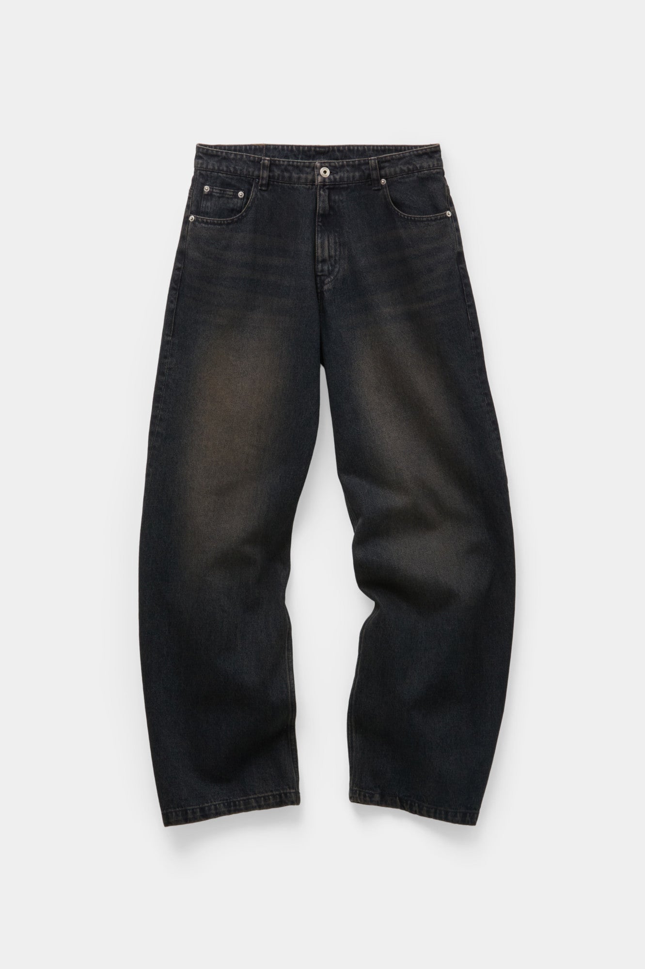 Coor - Back Side Color Washed Jeans (Two-Tone Navy) product image 1 | TRAB K-Fashion Australia