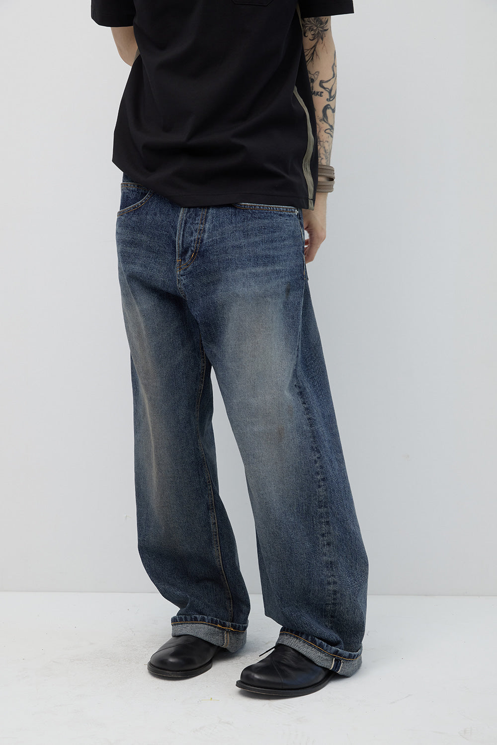 Hatchingroom - Regular Selvedge Jeans (Faded Blue) product image 16 | TRAB K-Fashion Australia