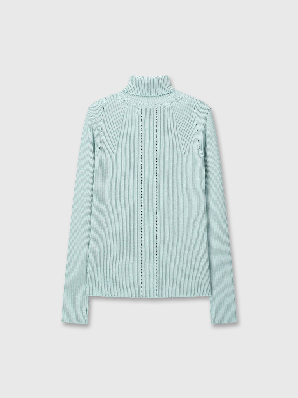 Tonywack - Slim-Fit Ribbed Turtleneck (Mint) product image 9 | TRAB K-Fashion Australia