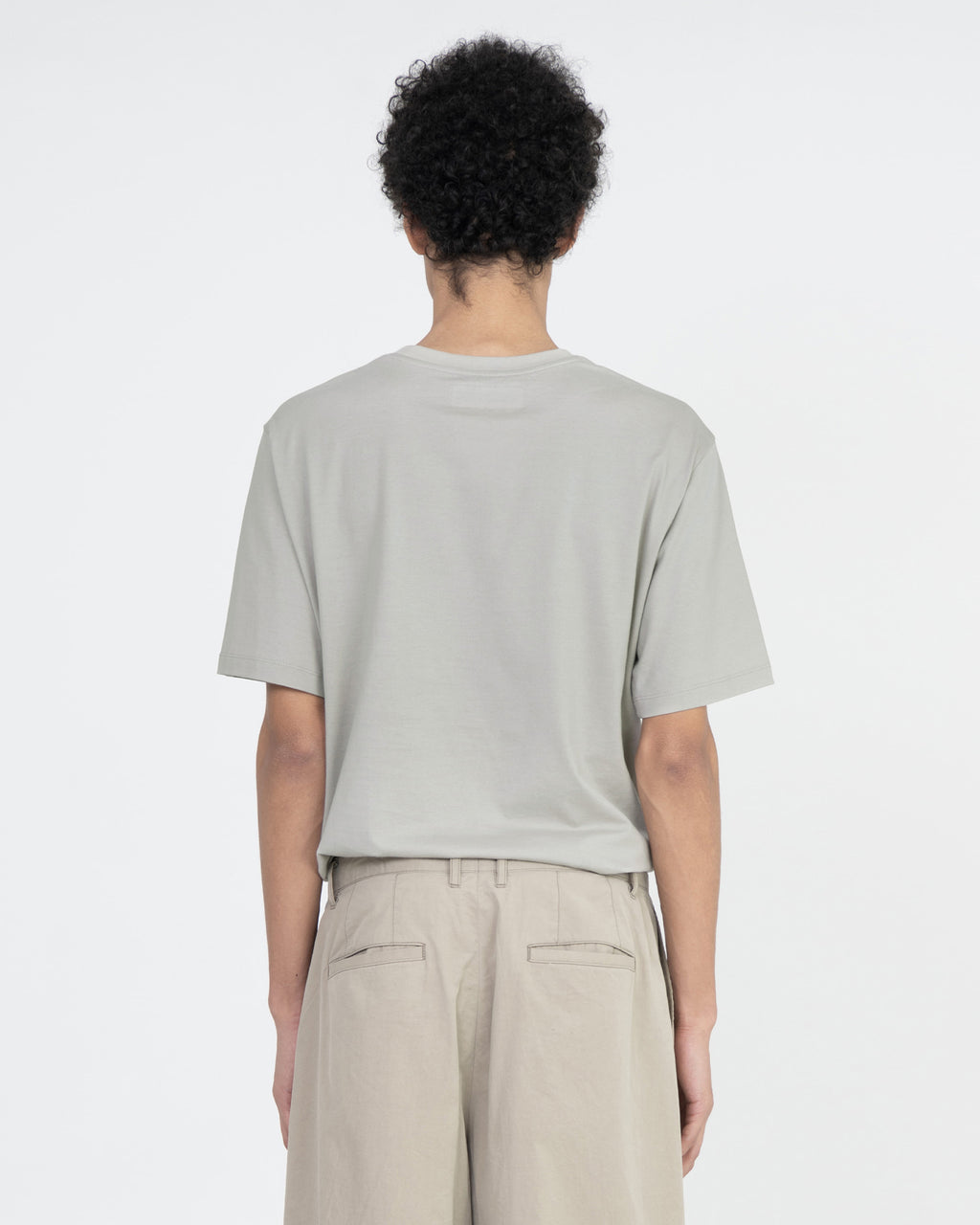 Brownyard - Extra Long Staple Essential T Shirt (Stone) product image 2 | TRAB K-Fashion Australia