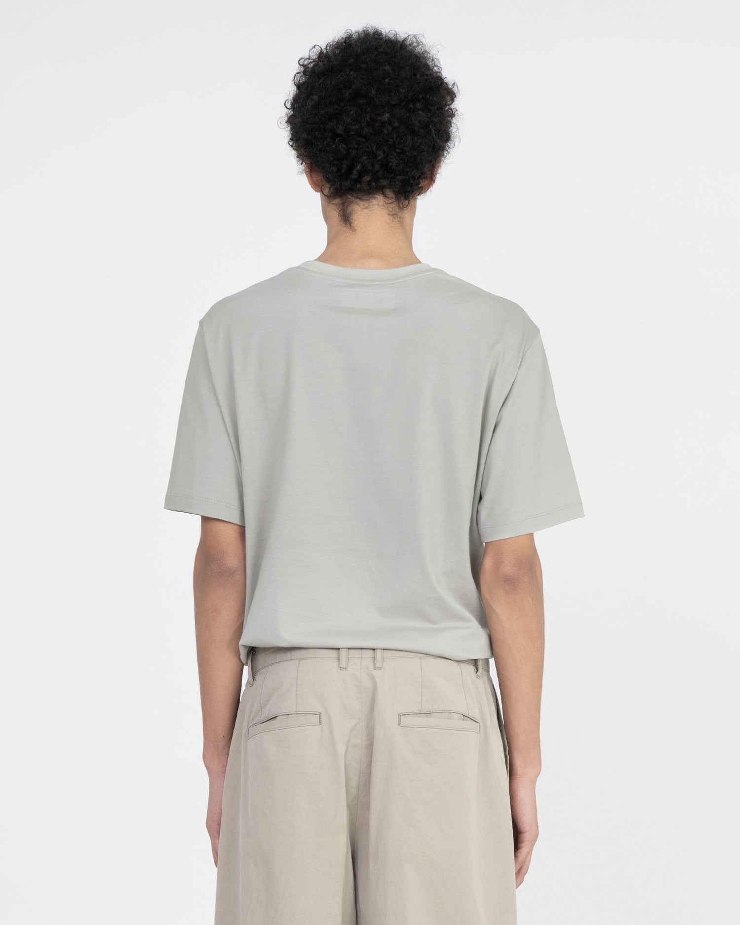 Brownyard - Extra Long Staple Essential T Shirt (Stone) product image 2 | TRAB K-Fashion Australia
