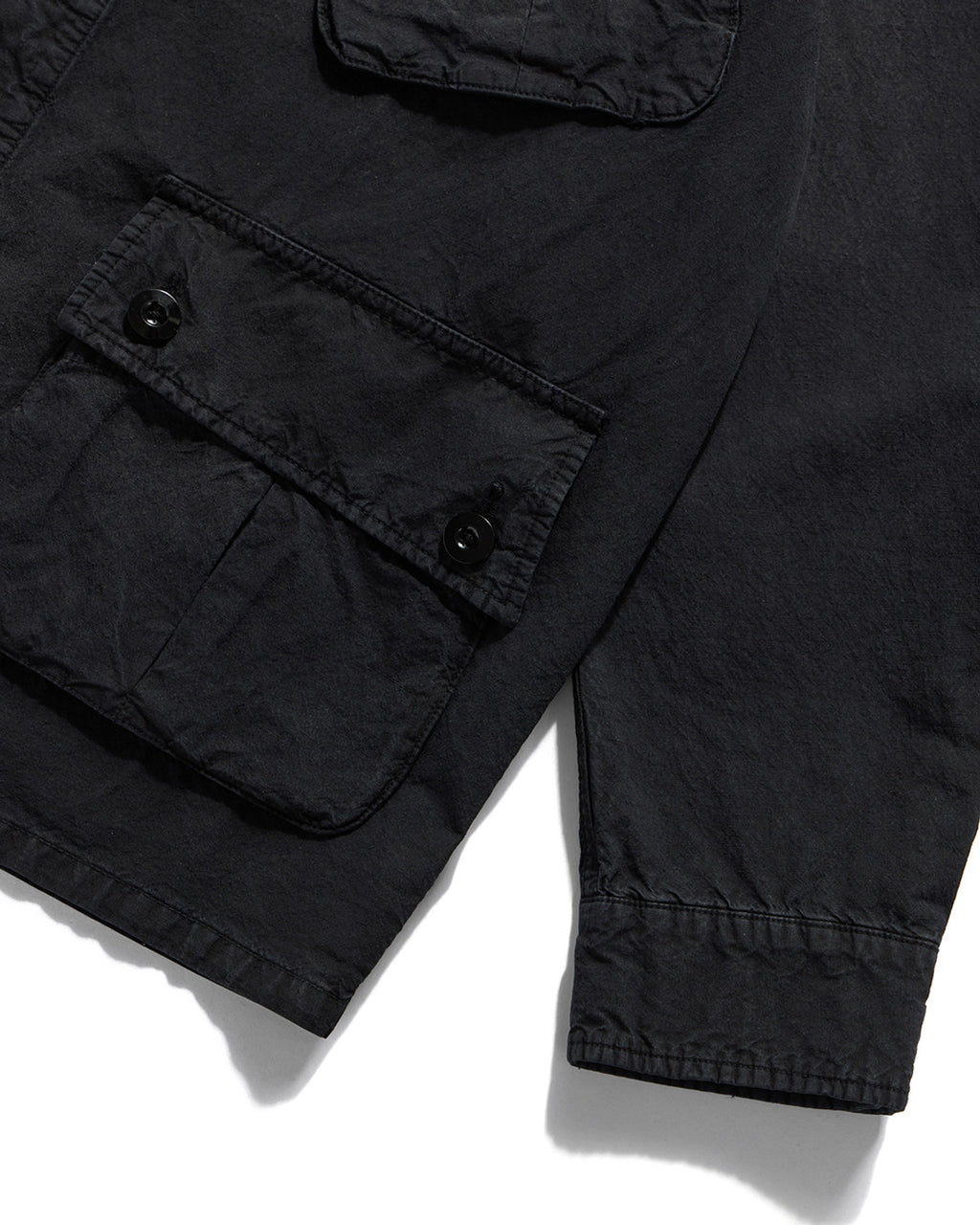 Eastlogue - Jungle Fatigue Jacket (Vintage Black Linen) product image 8 | TRAB K-Fashion Australia
