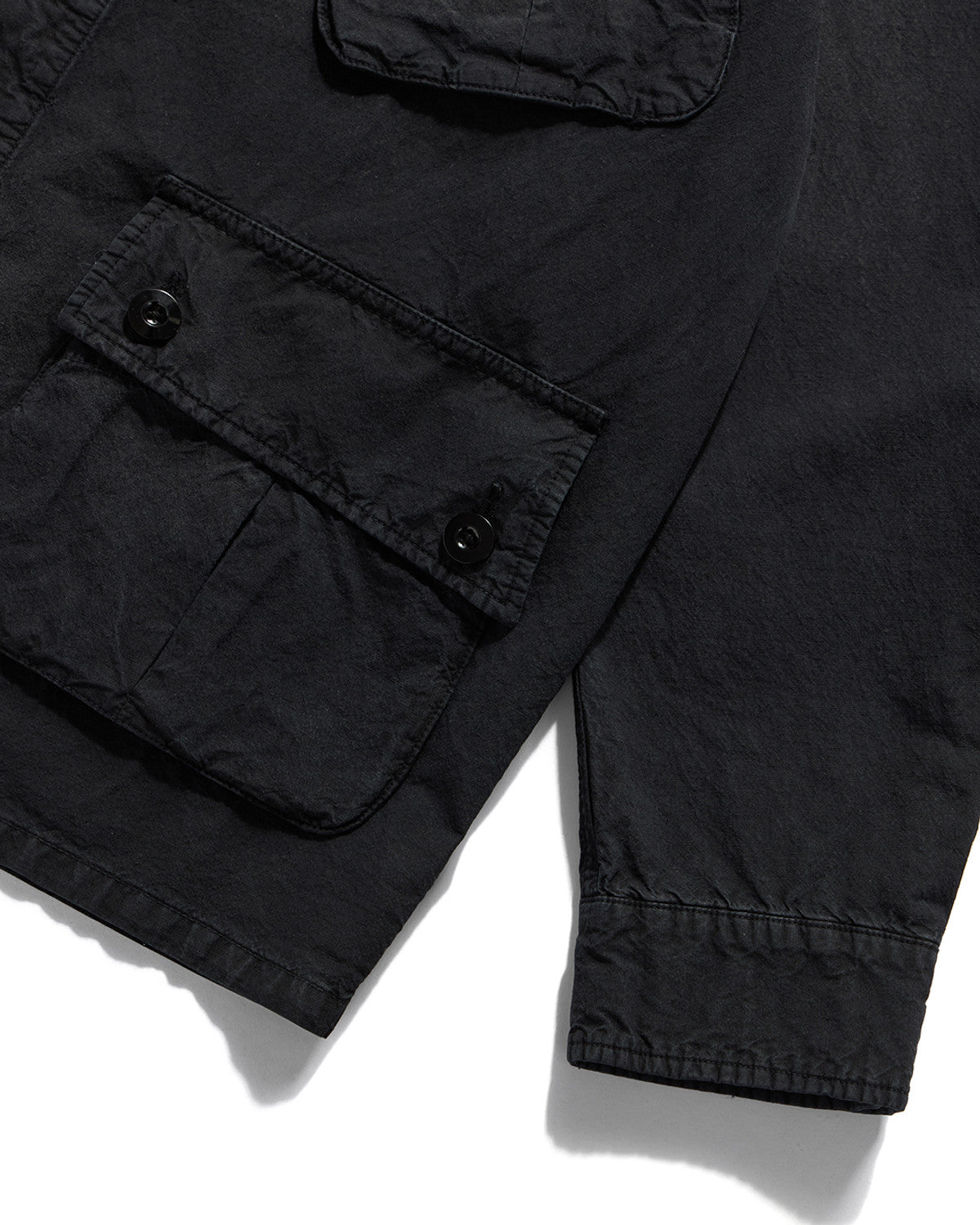 Eastlogue - Jungle Fatigue Jacket (Vintage Black Linen) product image 8 | TRAB K-Fashion Australia