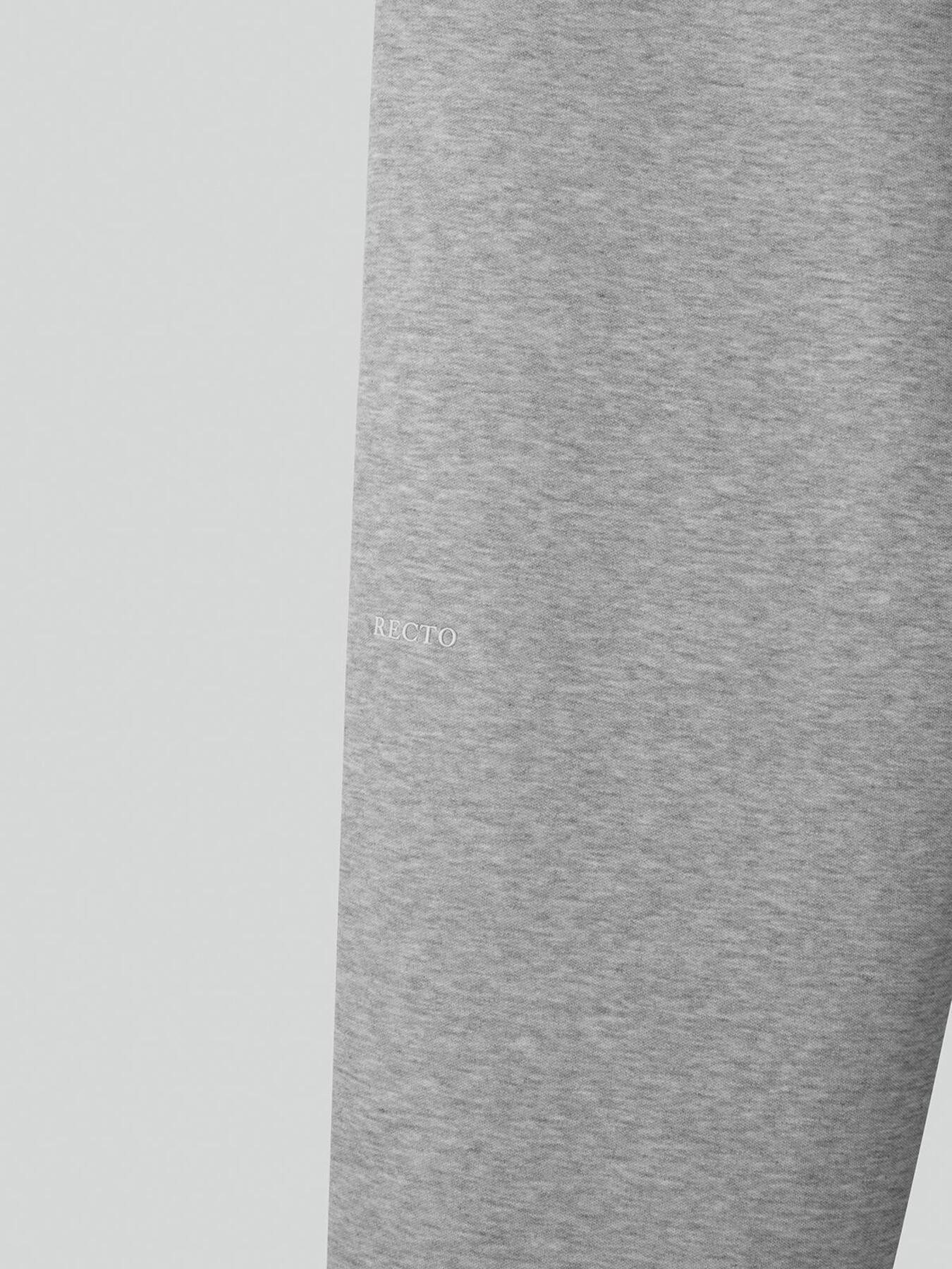Recto - Wide Banding Loose Fit Sweat Pants (Melange Grey) product image 9 | TRAB K-Fashion Australia