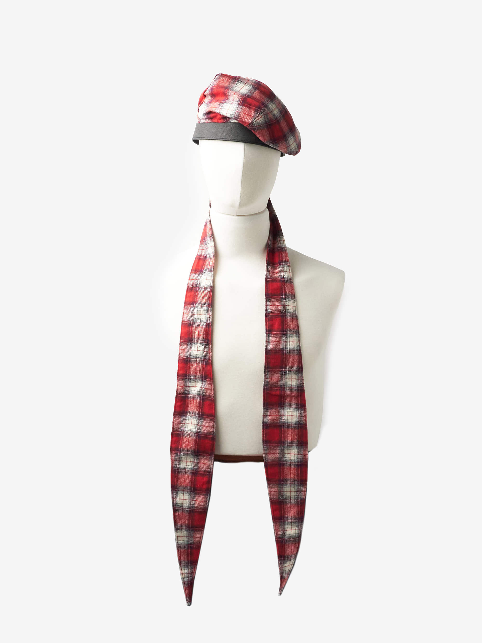 Juntae Kim - Scarf Tie-Neck Beret product image 1 | TRAB K-Fashion Australia